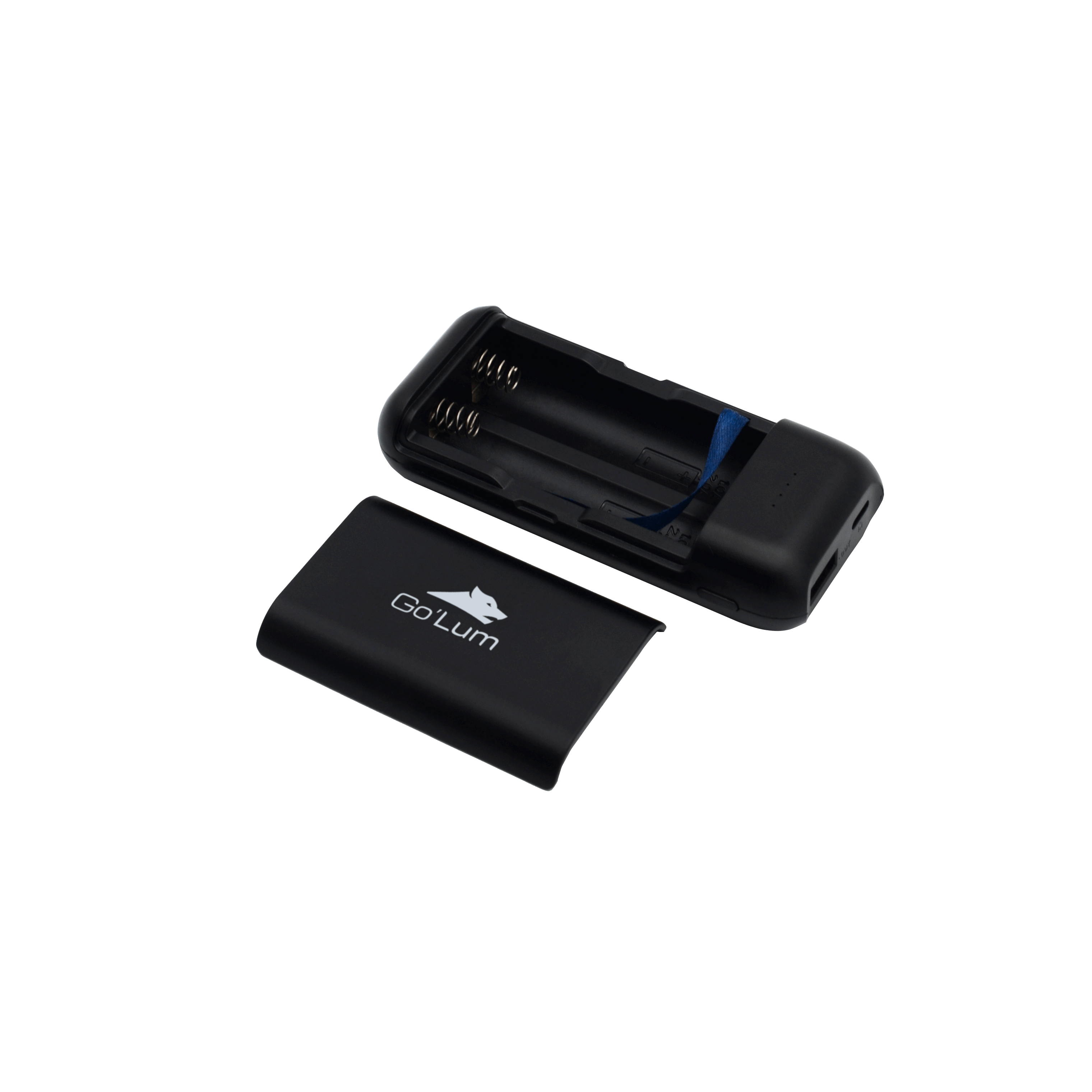 go-lum-accessoires-chargeur-power-bank-usb-c-2-batteries image 2