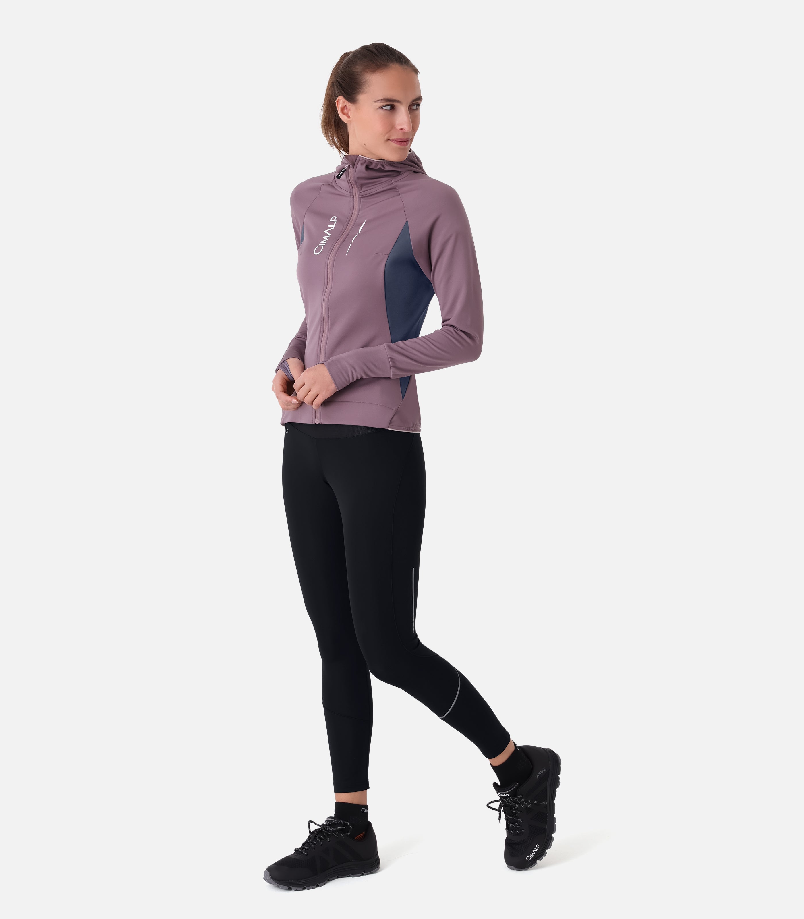 cimalp-blizzard-5-f-polaire-trail-femme-noir-m image 3