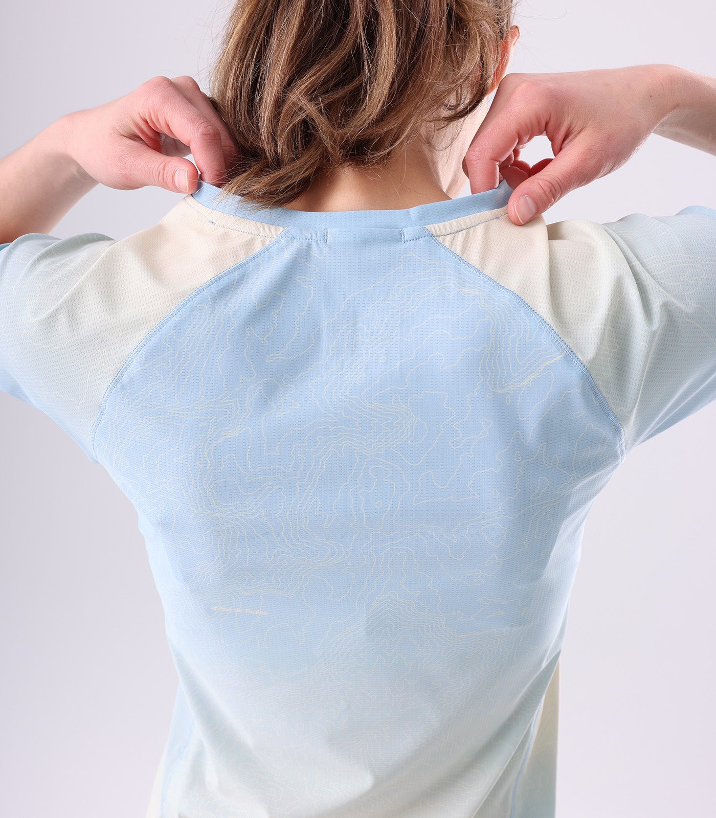 cimalp-team-4-f-t-shirt-trail-femme-bleu-gris image 4