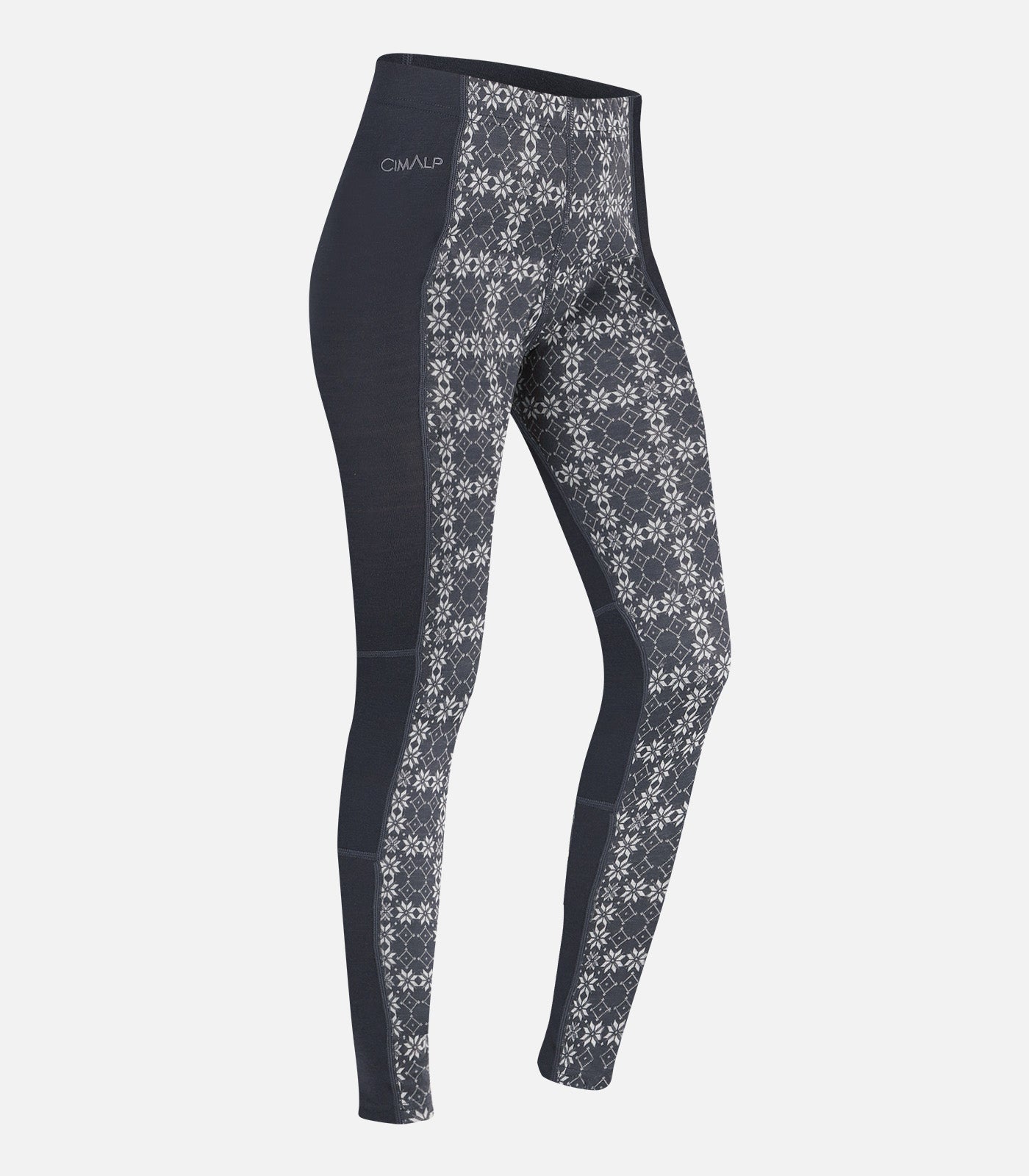 cimalp-wool-pant-f-collant-thermique-vert-m-rinos-femme image 8