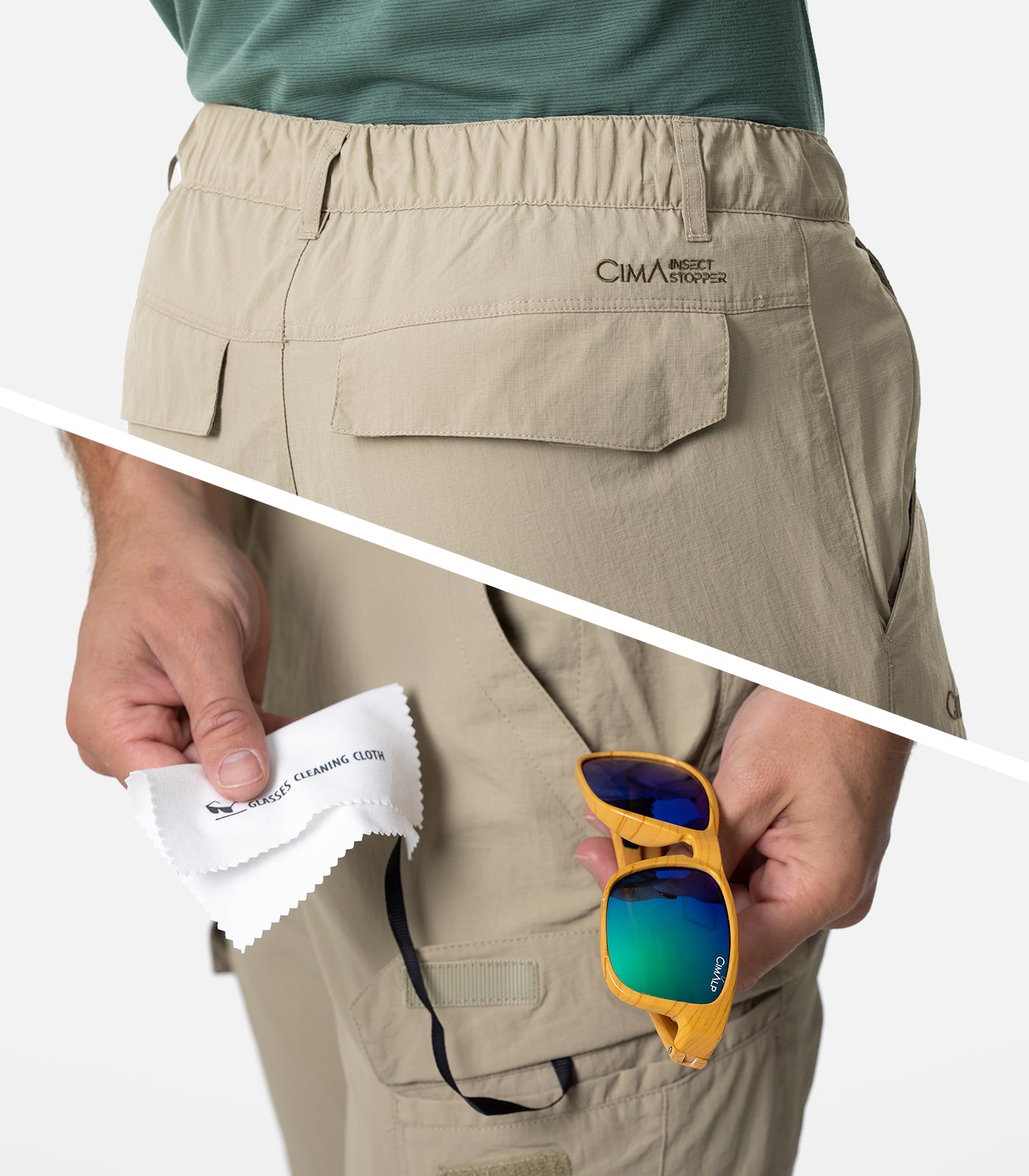 cimalp-katmandou-court-3-pantalon-convertible-beige image 7