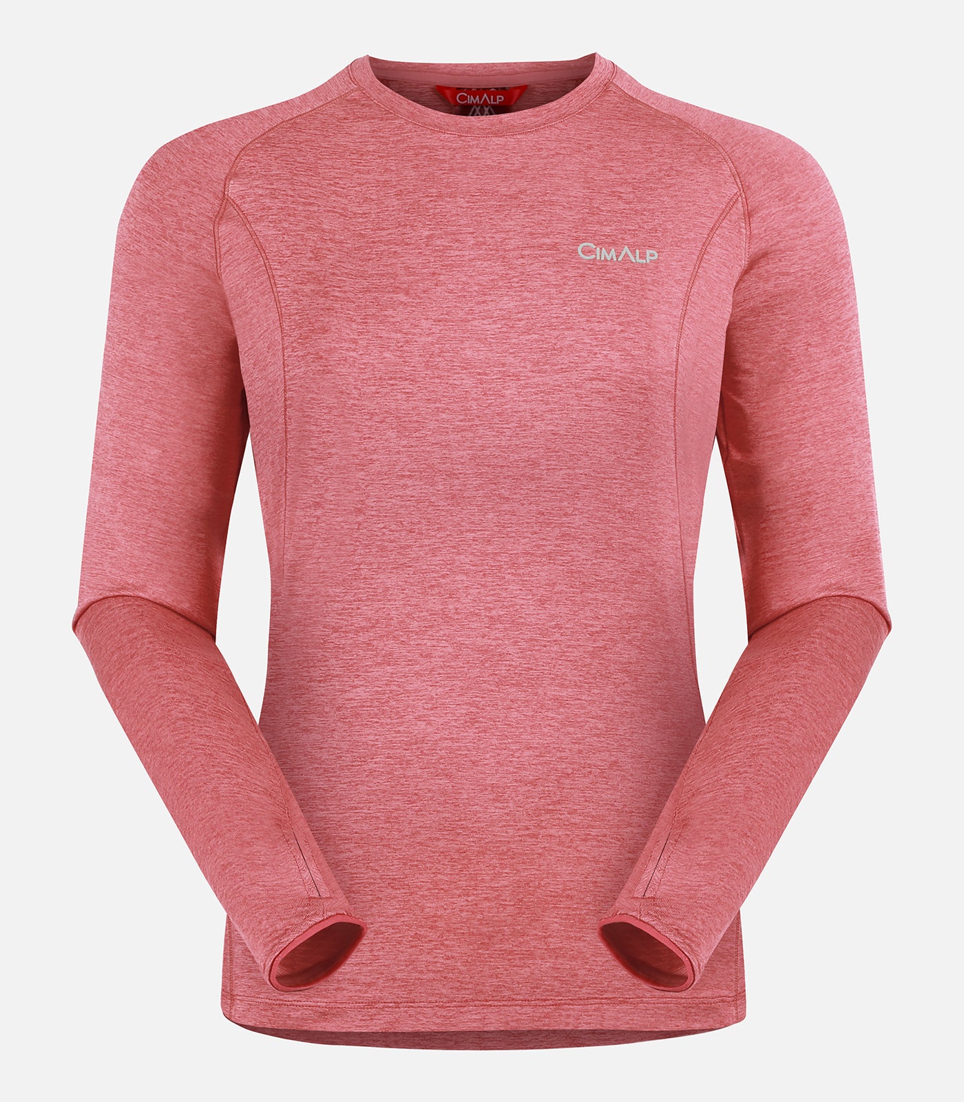 cimalp-huez-f-t-shirt-randonn-e-femme-turquoise-chaud image 2