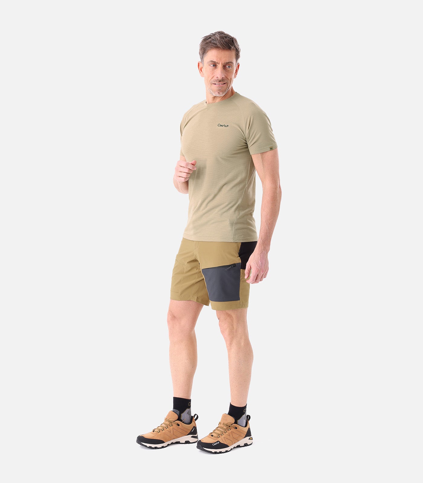 cimalp-rock-medium-3-h-short-randonn-e-homme-marron-r-sistant image 2