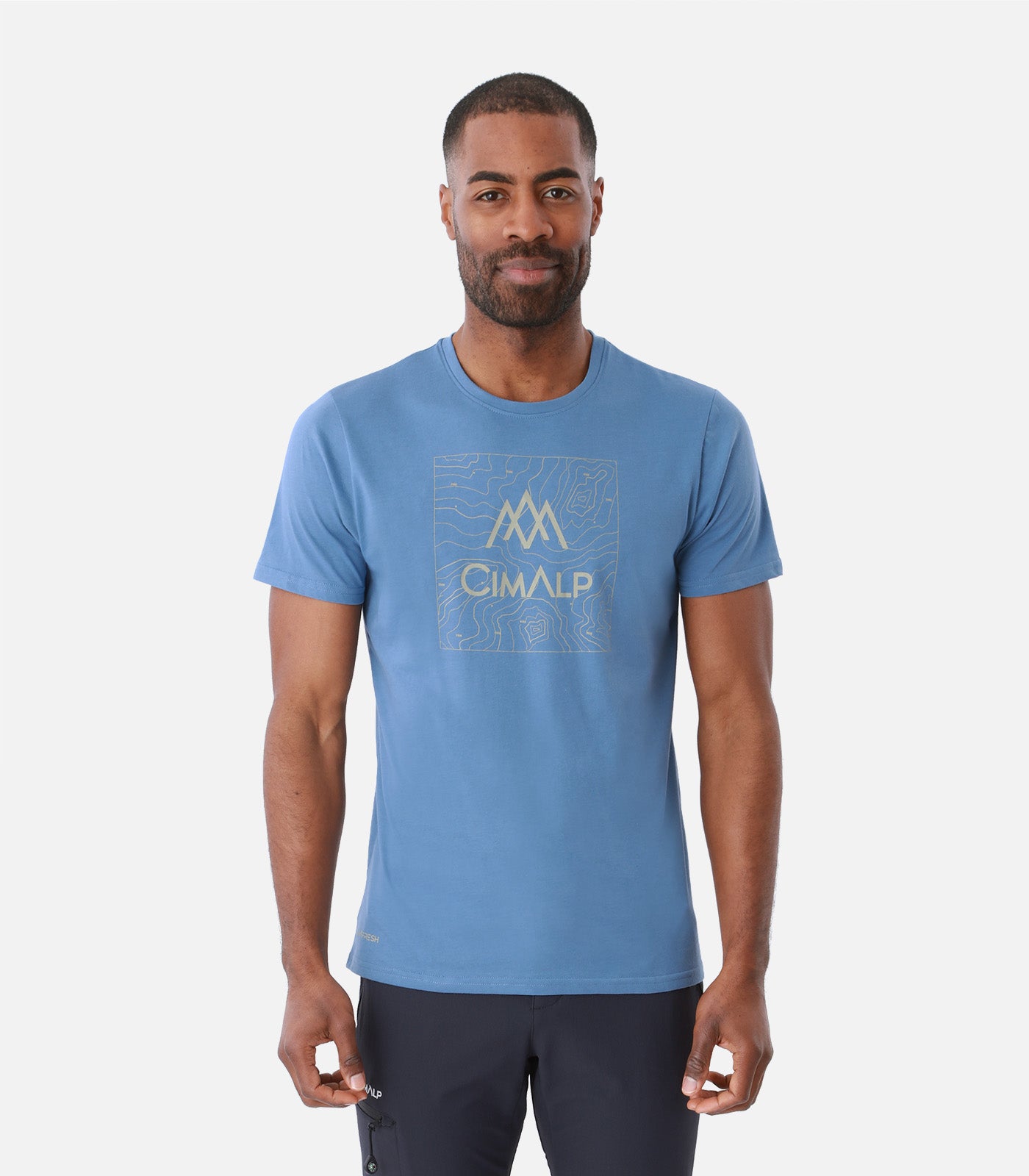 cimalp-map-2-h-t-shirt-rando-homme-bleu-upf-30 image 1