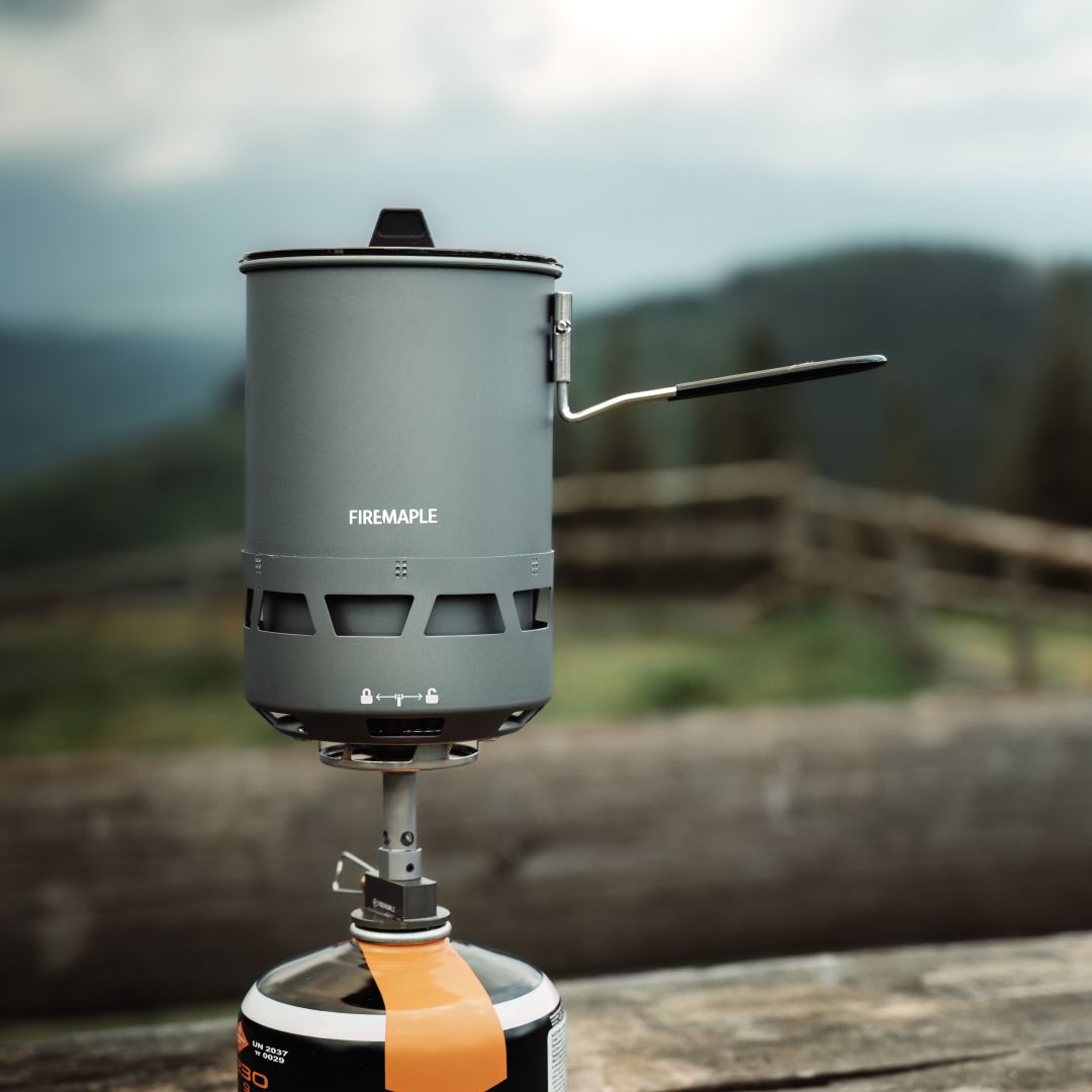 firemaple-petrel-quickboil-pro-600ml-rechaud-titane-2-5kw image 2