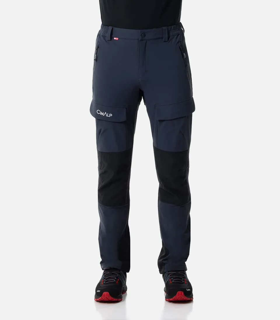 cimalp-laos-court-6-h-pantalon-randonn-e-homme-stretch-anthracite image 1