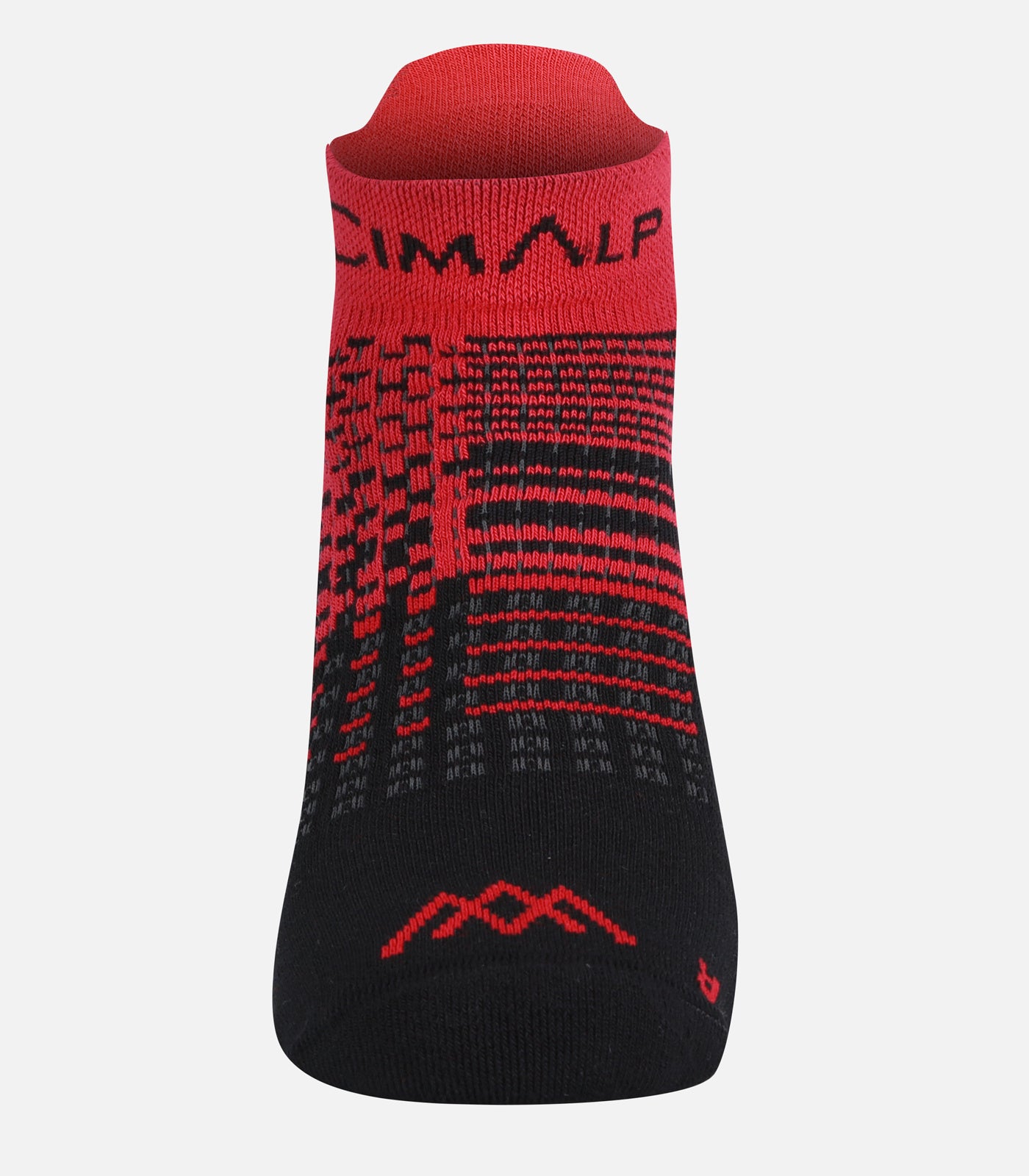 cimalp-addict-chaussettes-trail-anti-glisse-rouge image 3