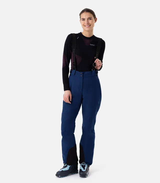 cimalp-carroz-f-pantalon-ski-femme-noir-stretch image 1
