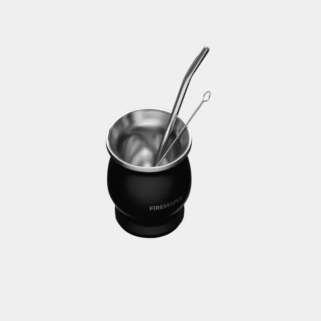 firemaple-orca-tasse-mat-inox-200-ml-avec-bombilla image 1