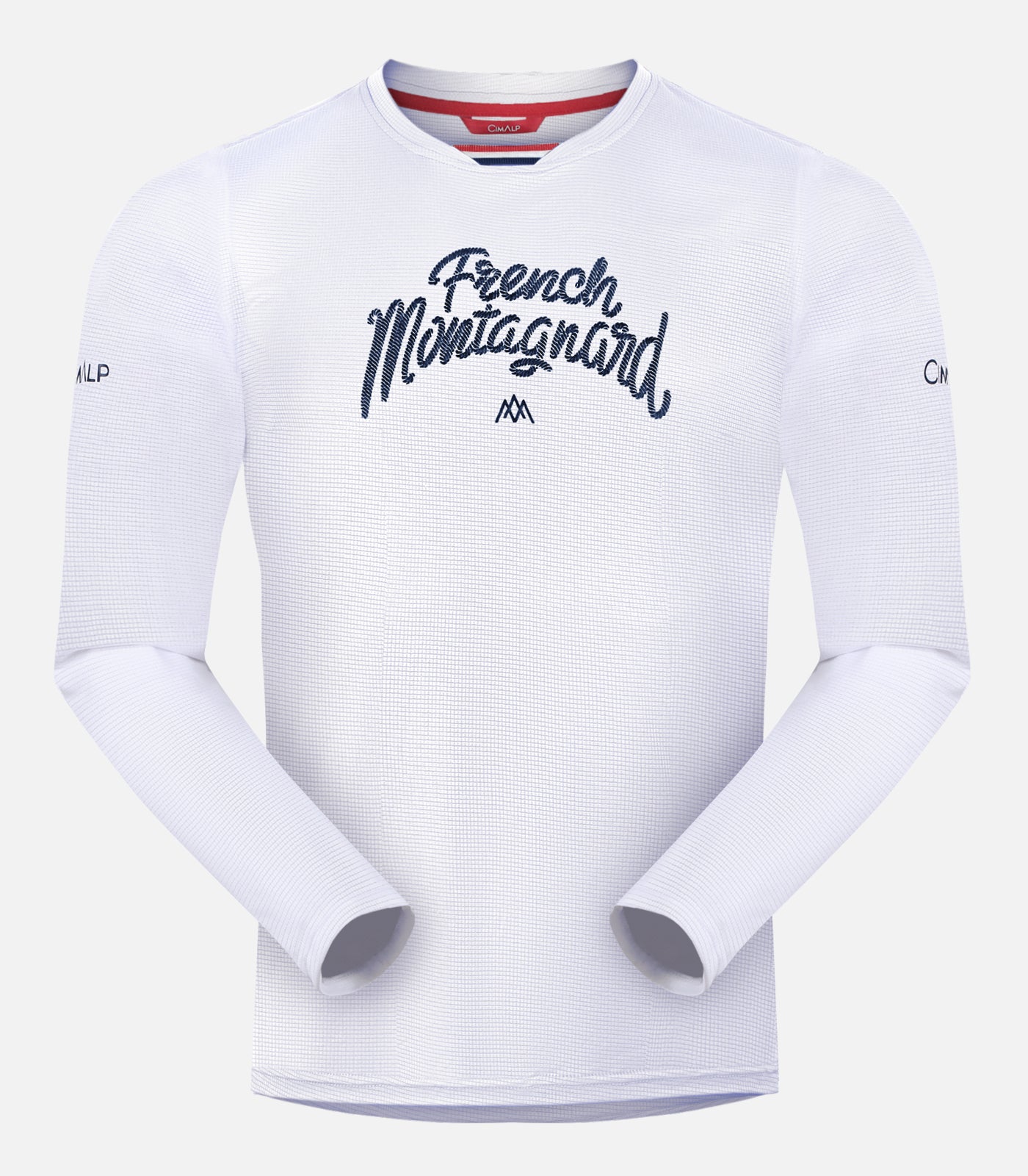 cimalp-french-montagnard-ls-h-t-shirt-trail-marine-manches-longues image 8