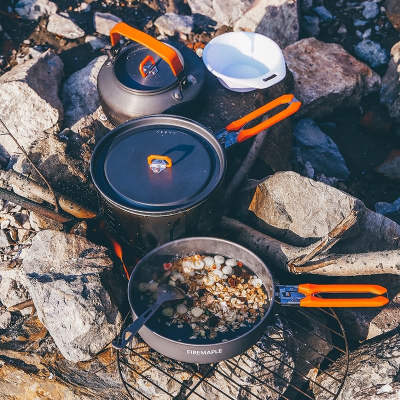 firemaple-feast-2-kit-popote-camping-orange-2-personnes image 3
