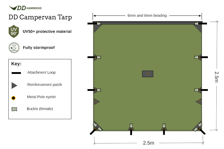 dd-hammocks-campervan-tarp-auvent-van-6mm-8mm image 3