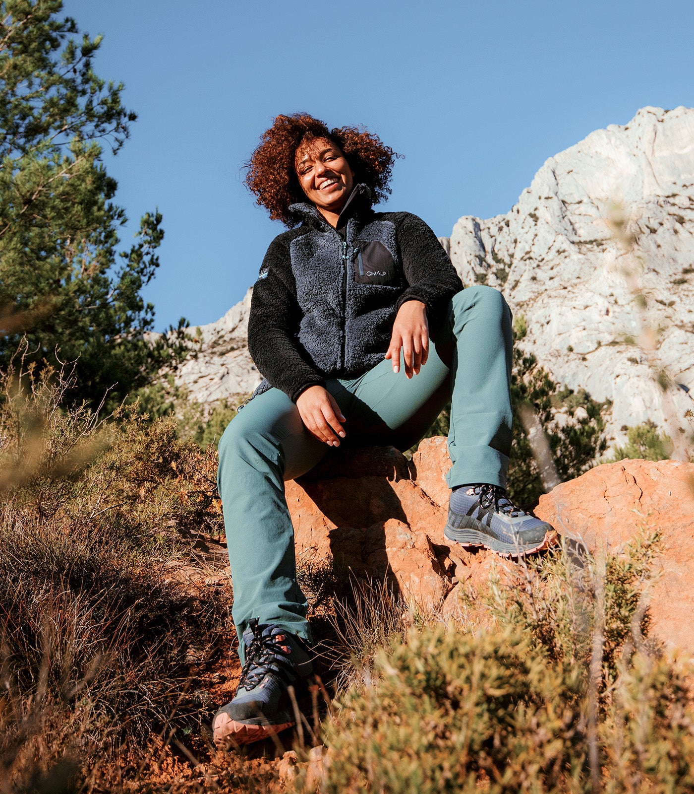 cimalp-bivouac-2-f-veste-polaire-femme-recycl-e-coupe-vent image 7