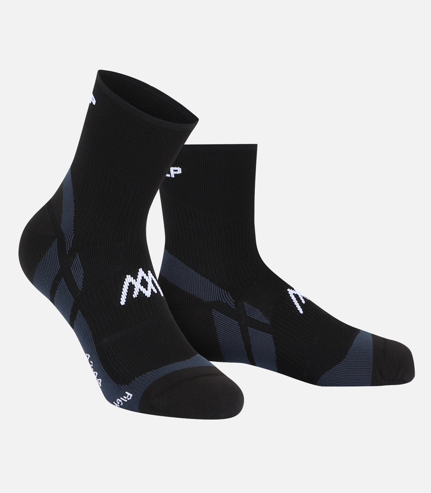 cimalp-trail-mid-chaussettes-trail-noir-orange-39-41 image 1