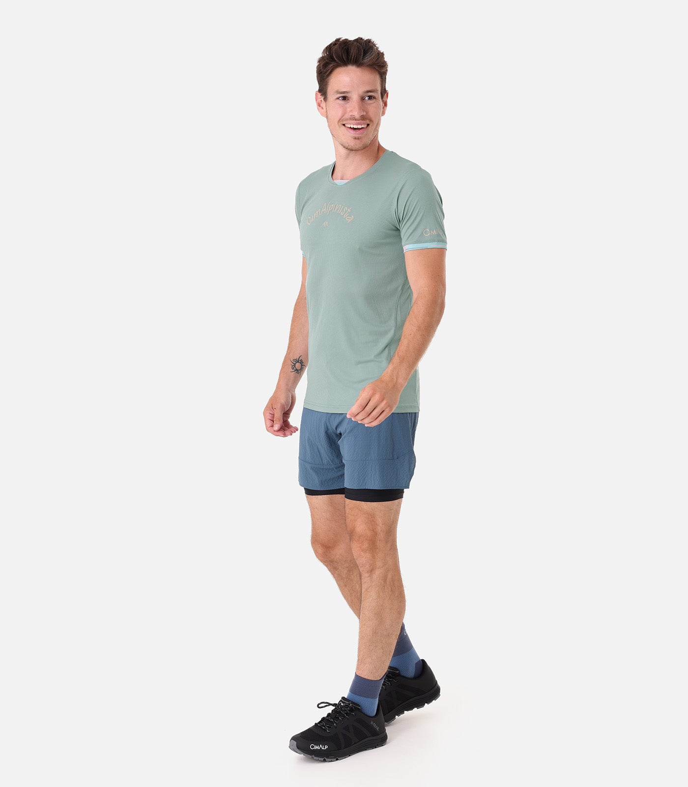 cimalp-spanish-montagnard-t-shirt-trail-homme-blanc-100g image 8