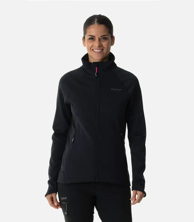 cimalp-warmit-5-f-polaire-femme-coupe-vent-noire image 1