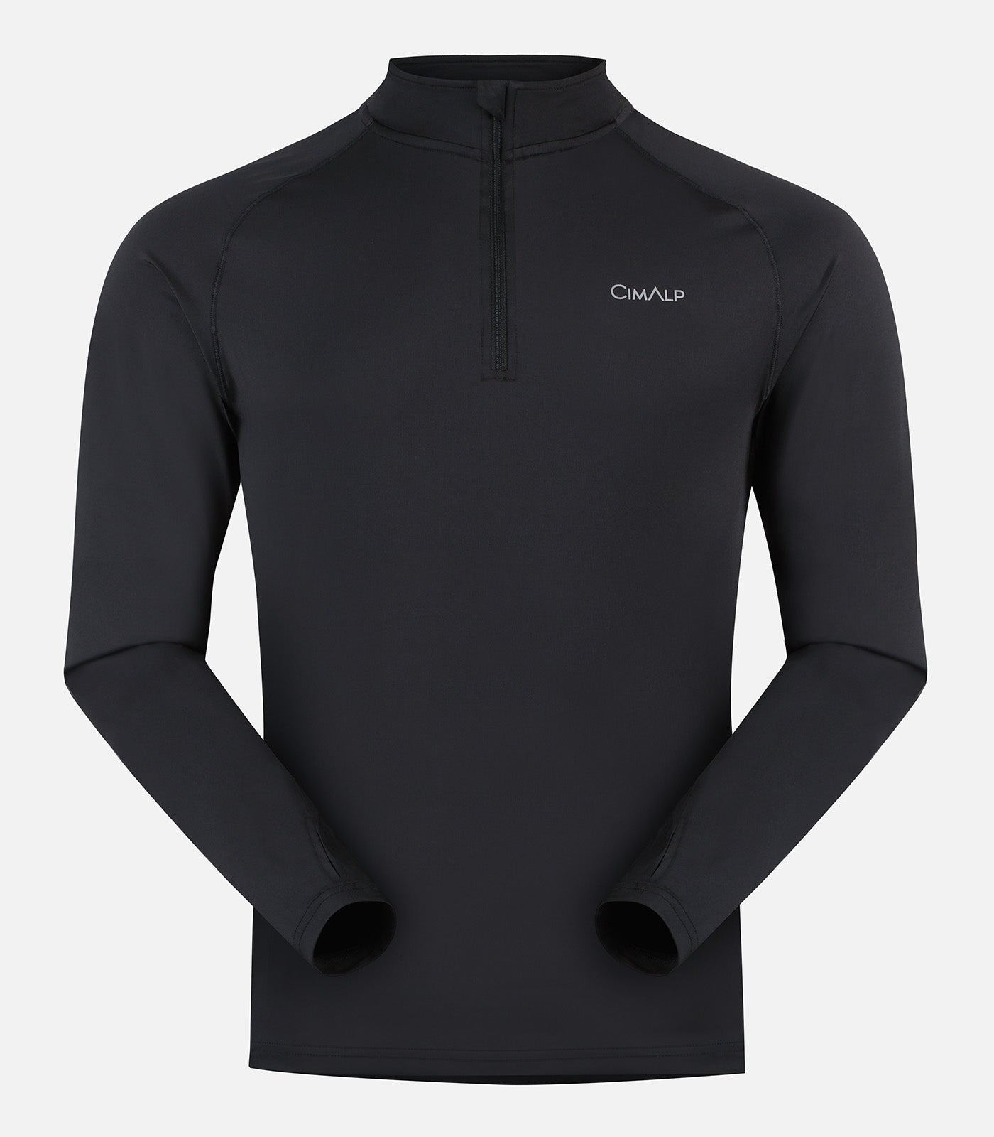 cimalp-argenti-res-h-t-shirt-trail-homme-noir-thermique image 2