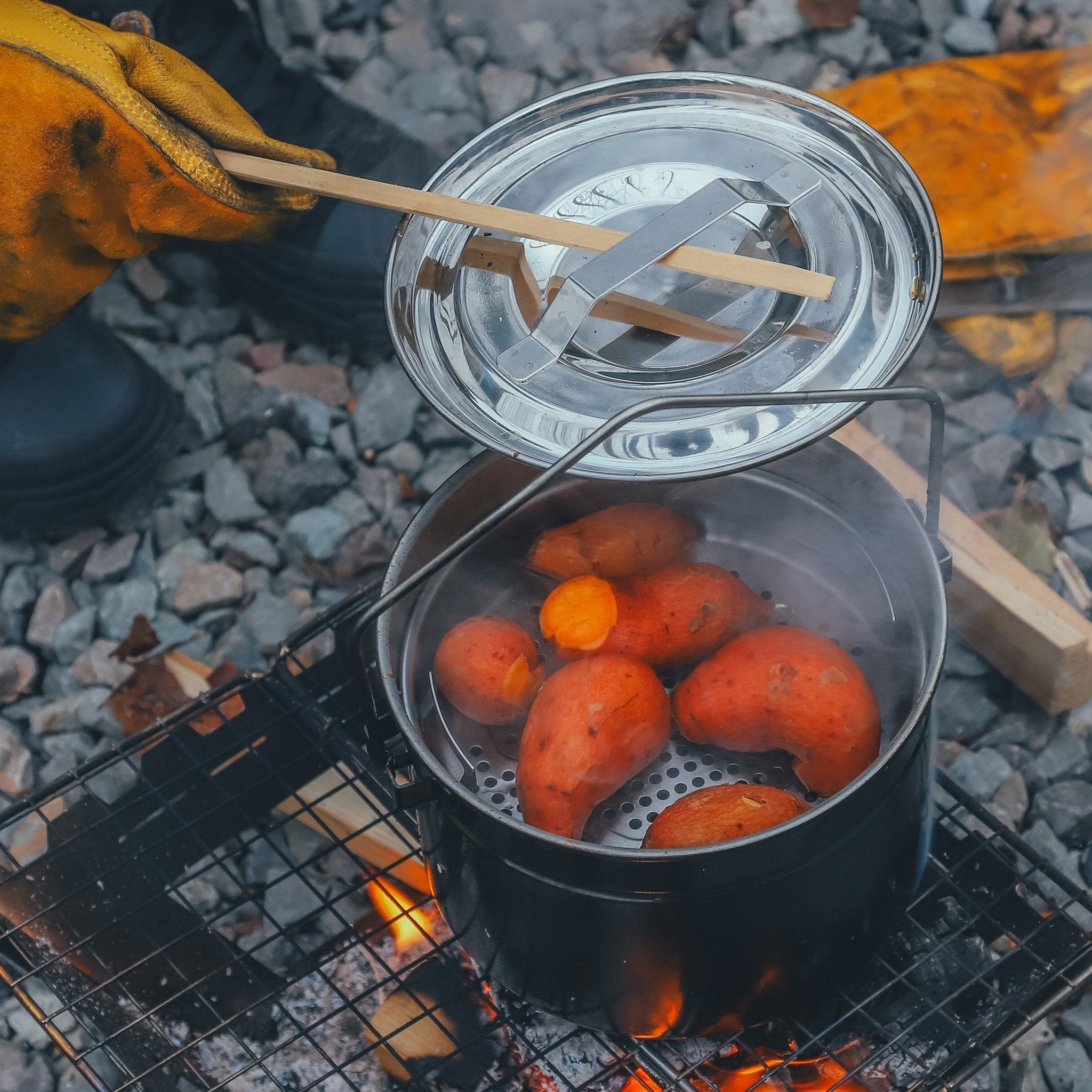 firemaple-antarcti-popote-inox-1-8l-bushcraft-feu image 3