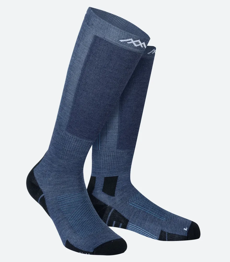 cimalp-alpine-chaussettes-de-ski-gris-laine-m-rinos image 1