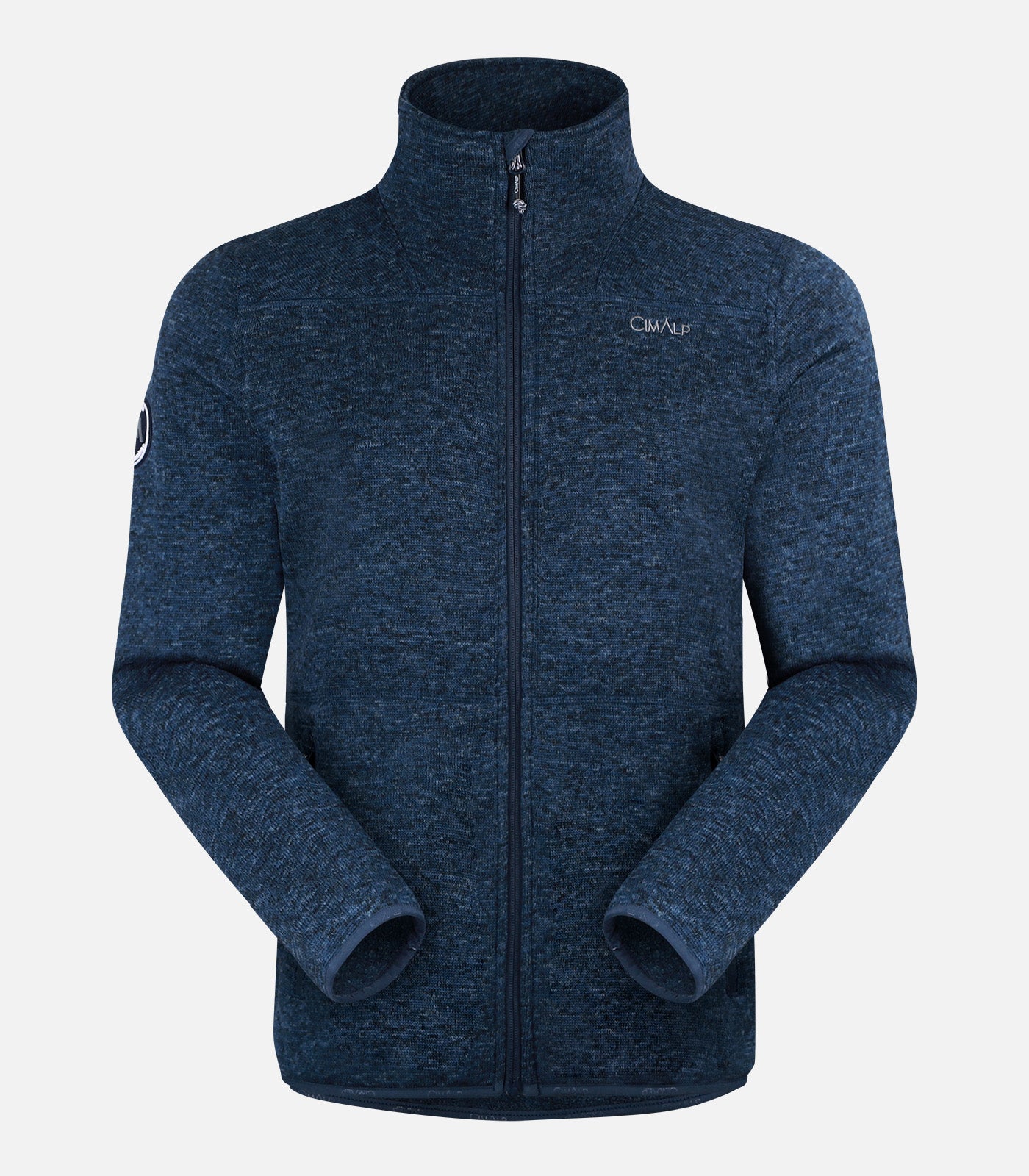 cimalp-royans-4-h-polaire-homme-aspect-laine-marron image 8