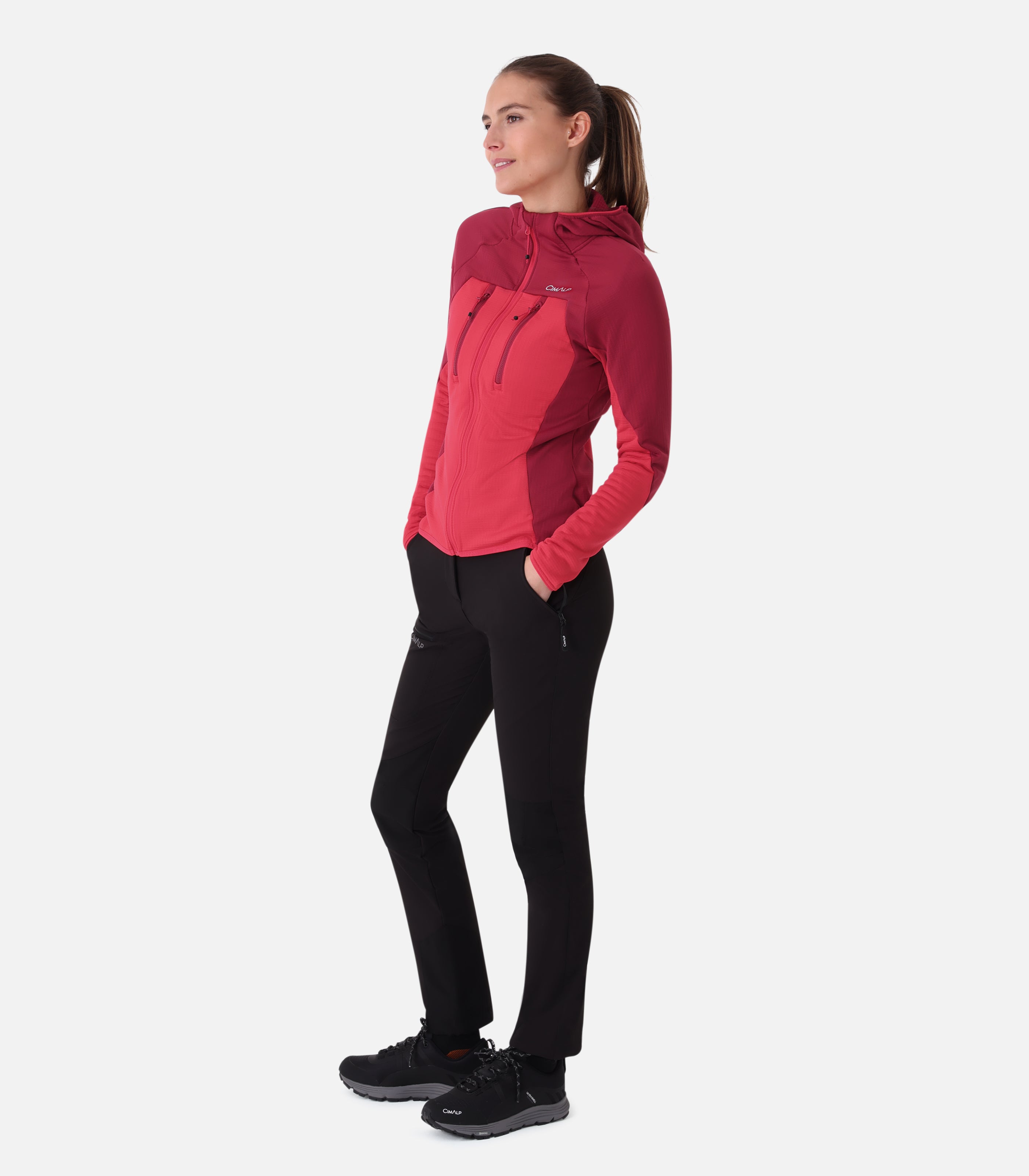 cimalp-torre-2-f-polaire-seconde-couche-kaki-femme image 4