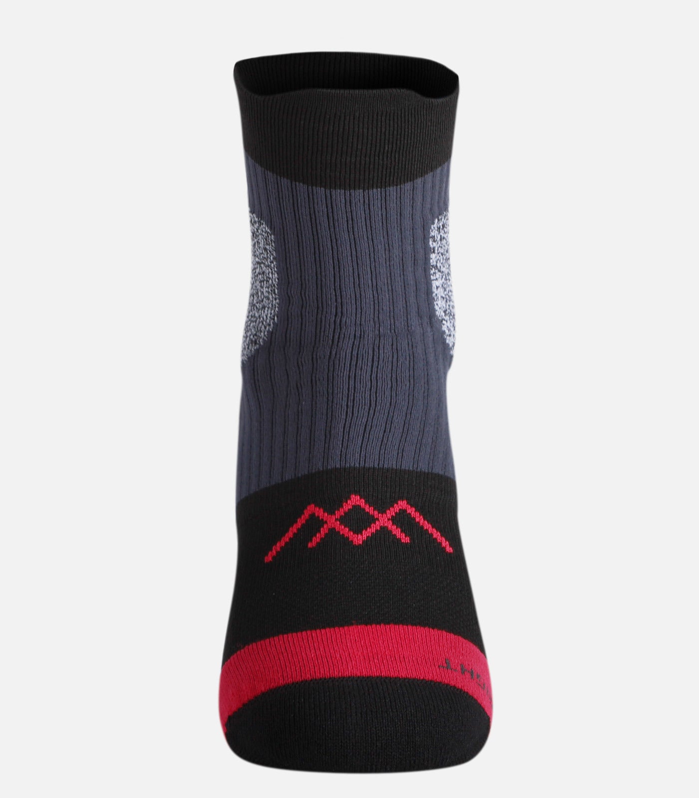 cimalp-x2-mid-chaussettes-randonn-e-noir-rouge-double-peau-anti-ampoules image 3