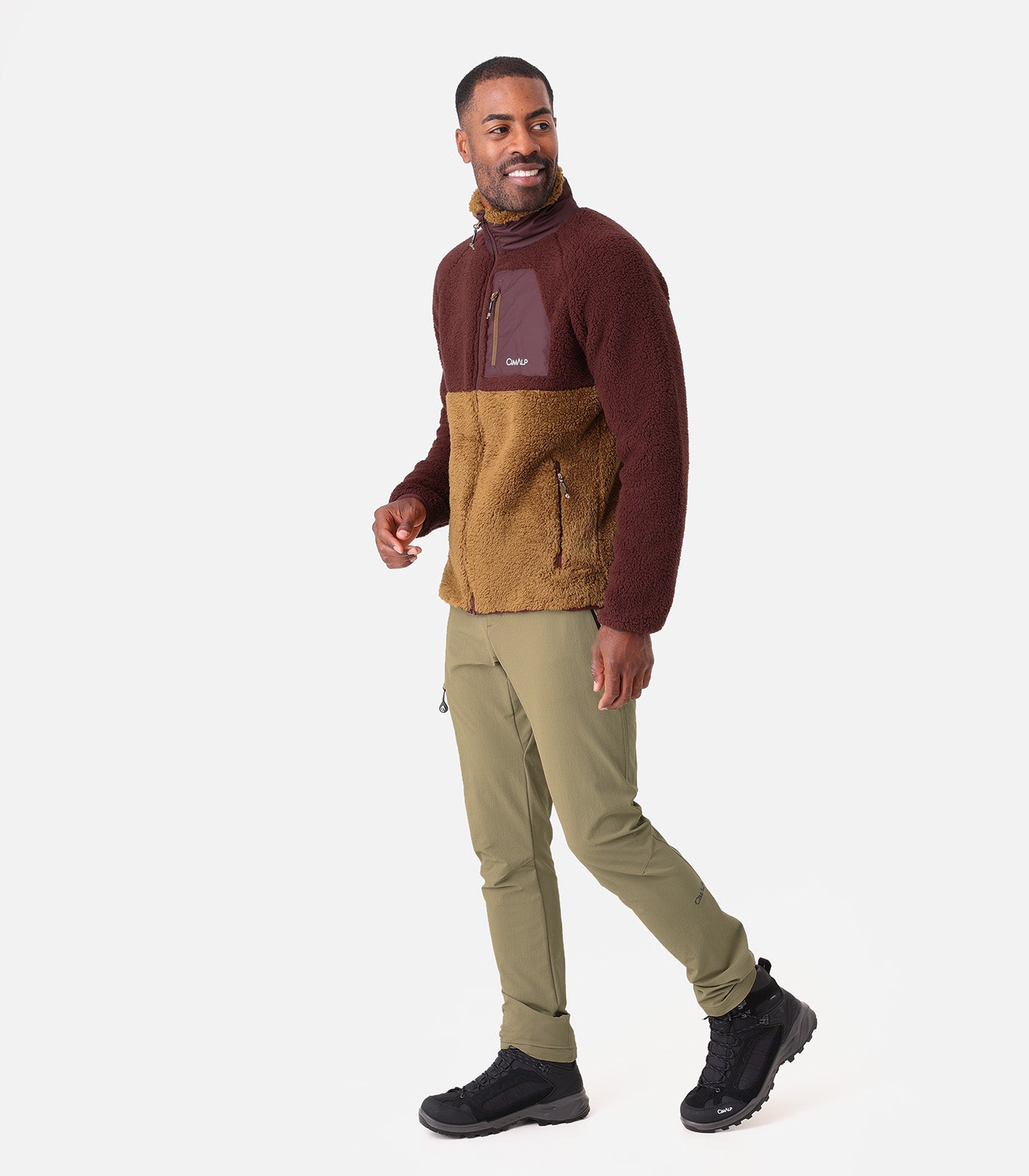 cimalp-refuge-2h-veste-polaire-homme-sapin-chaude image 3