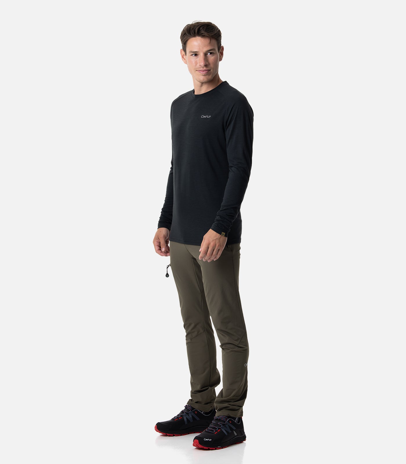 cimalp-charvin-3-h-t-shirt-randonn-e-homme-rouge-m-rinos image 3