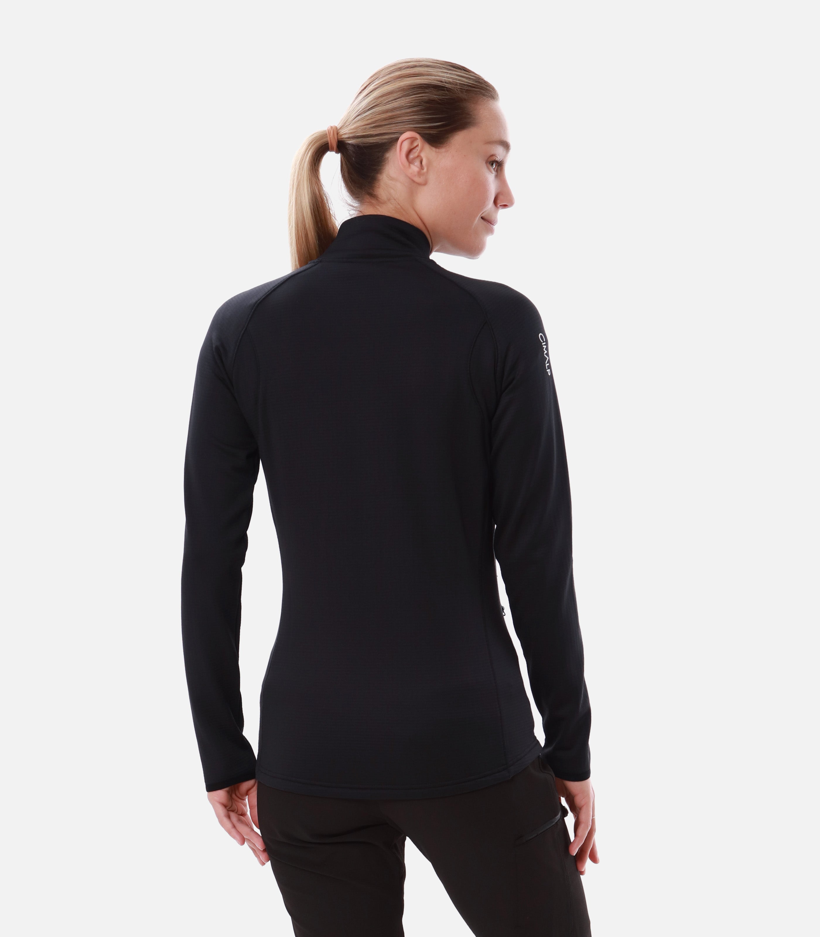 cimalp-bisanne-f-veste-polaire-femme-rouge-respirante image 4