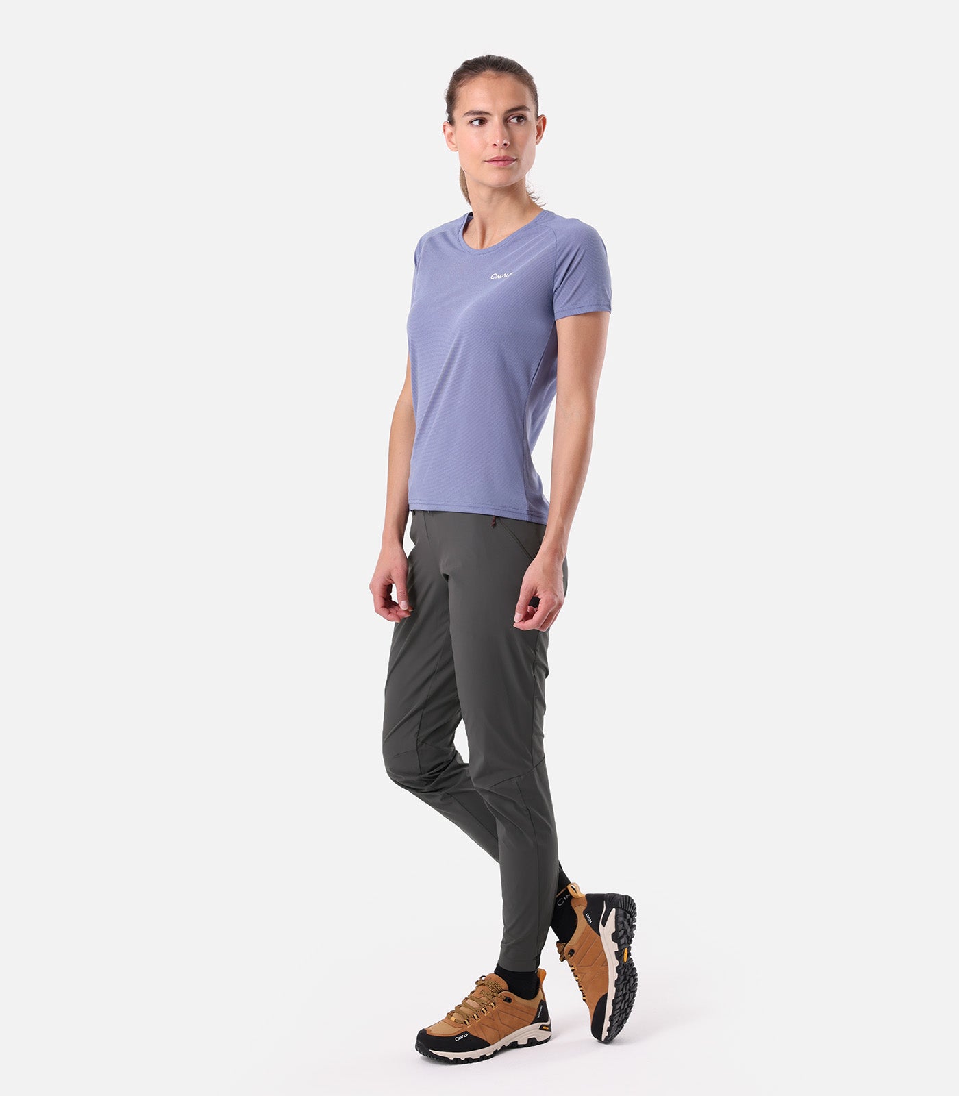 cimalp-oche-f-pantalon-randonn-e-femme-kaki-stretch-ultra-l-ger image 2