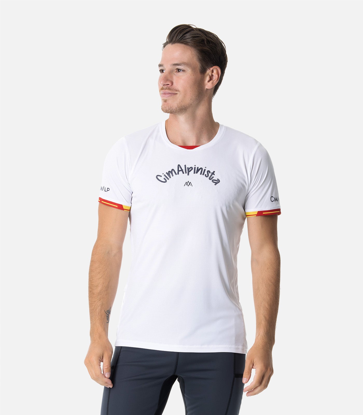 cimalp-spanish-montagnard-t-shirt-trail-homme-blanc-100g image 1