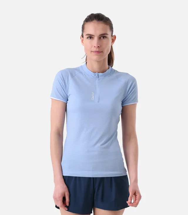 cimalp-autane-2-f-t-shirt-trail-demi-zip-ciel image 1