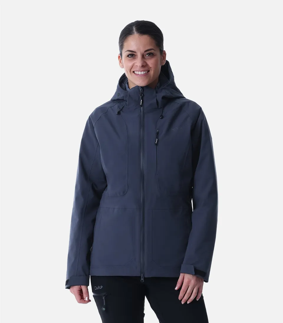 cimalp-climata-4-f-veste-imperm-able-femme-marine-chaude image 1