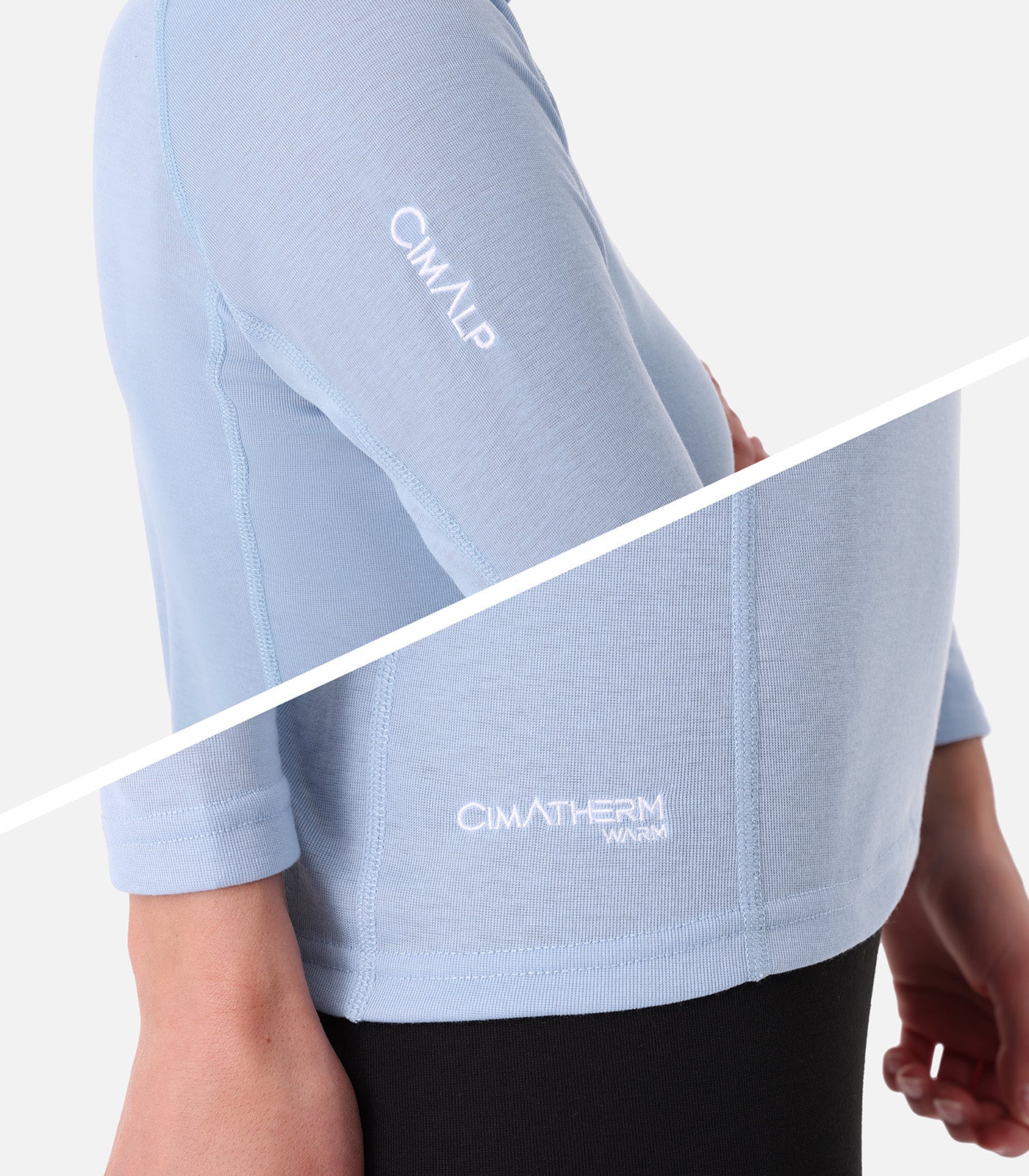 cimalp-warm-zip-5-f-haut-thermique-noir-demi-zip image 5