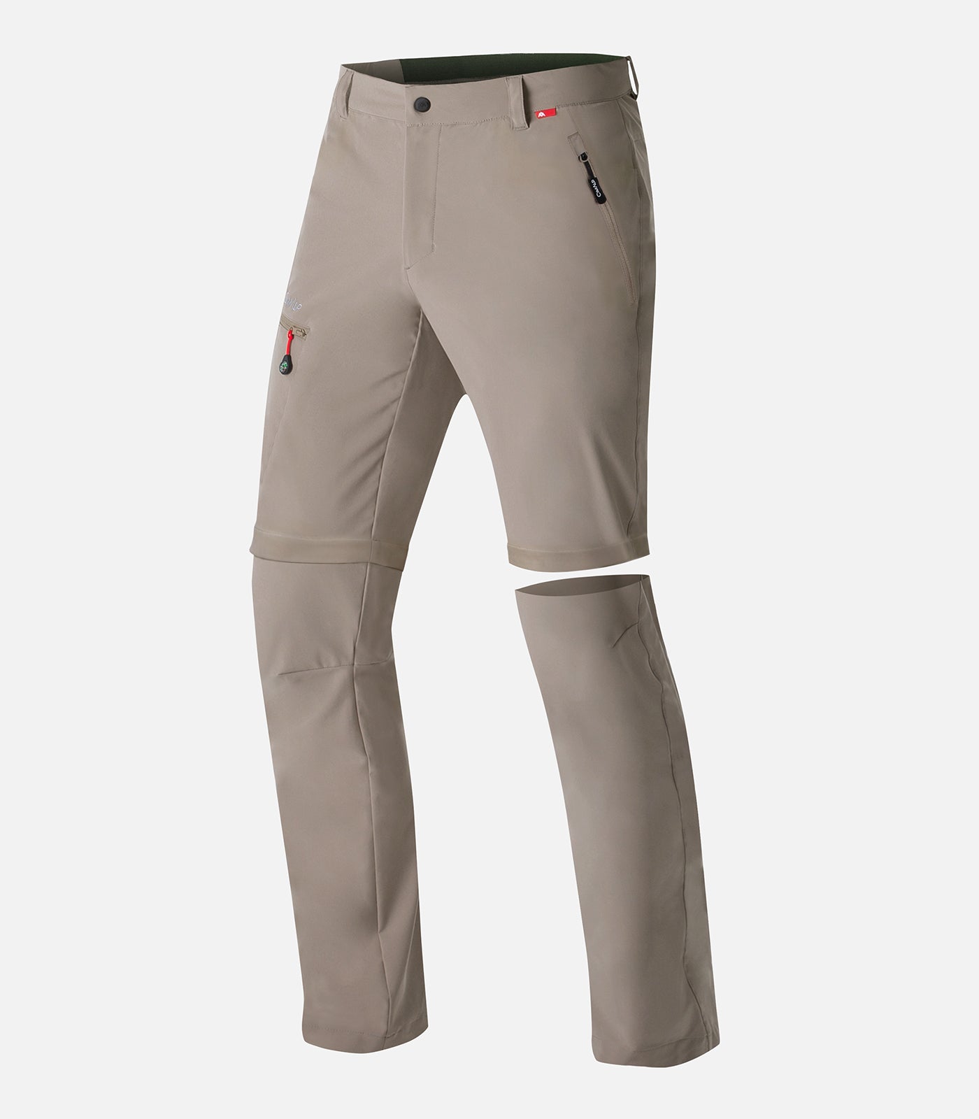 cimalp-arcalod-h-pantalon-randonn-e-homme-convertible-beige image 2