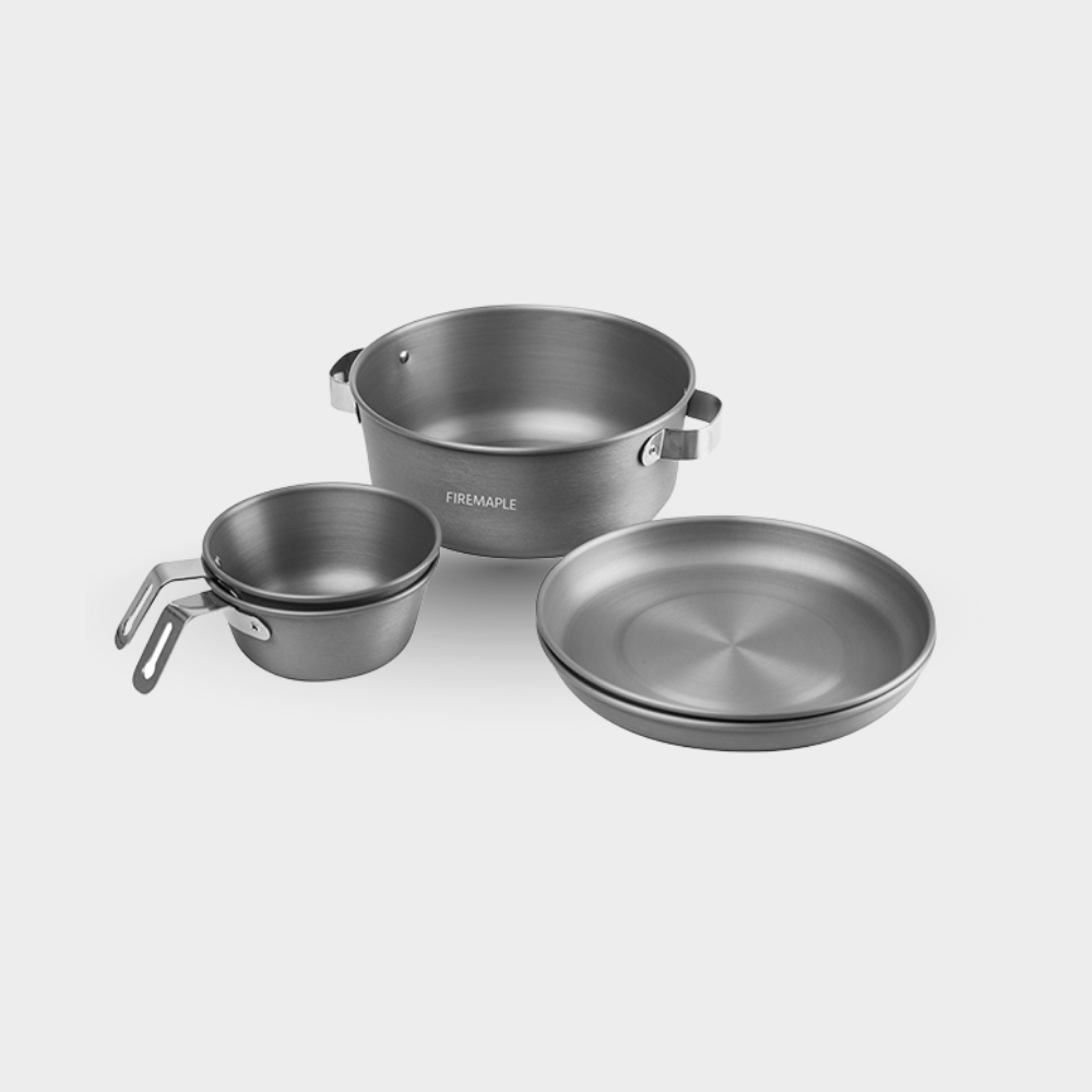firemaple-gourmet-set-popote-camping-5-pi-ces-1-7-l image 1