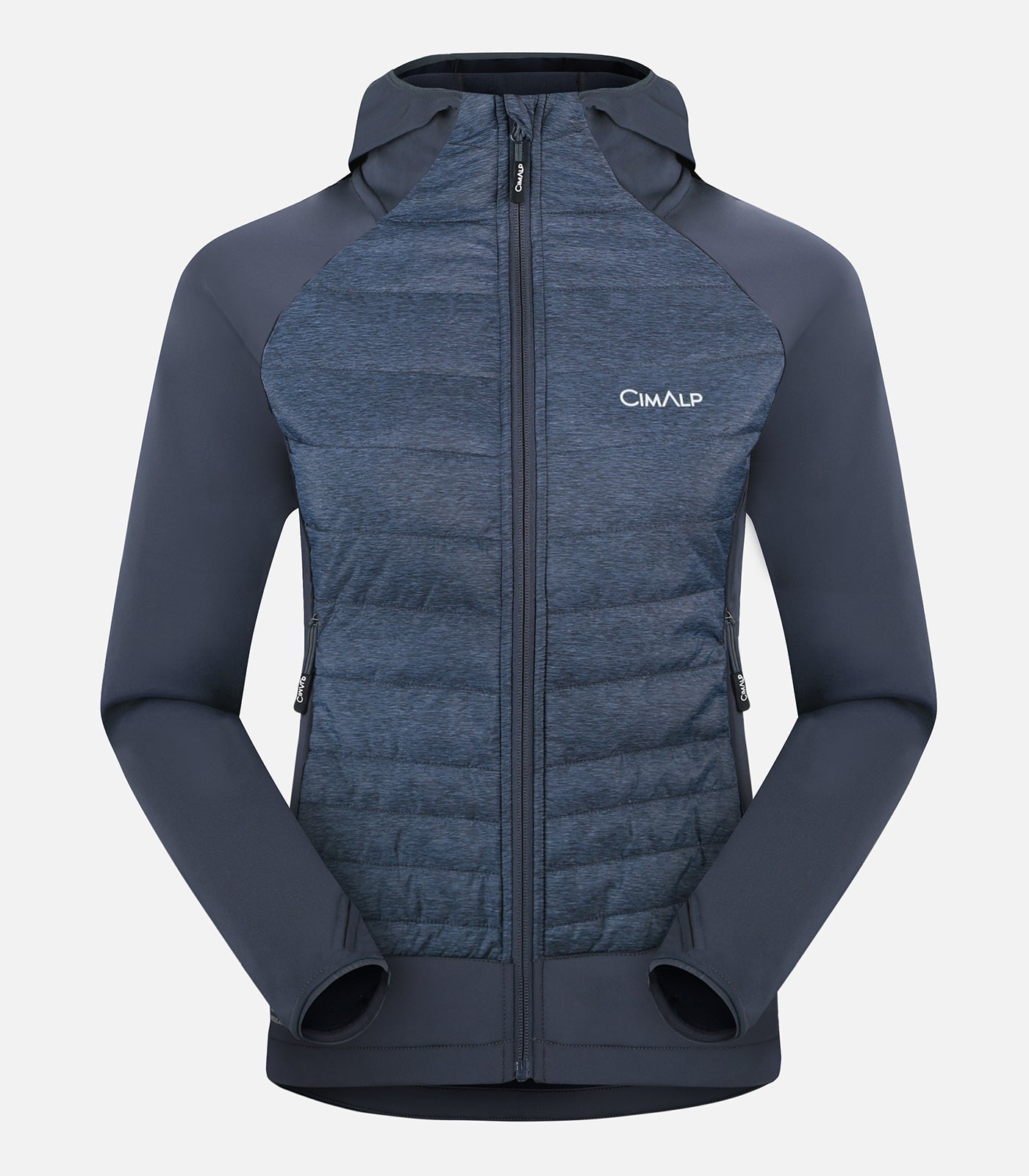 cimalp-chani-2-f-veste-polaire-femme-framboise-hybride image 2