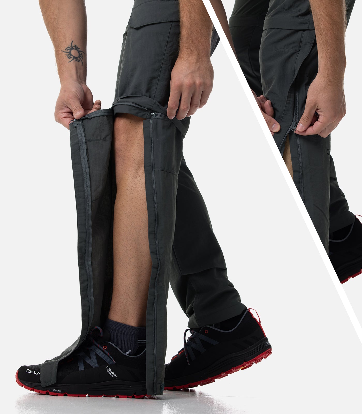 cimalp-katmandou-3-h-pantalon-convertible-homme-anthracite-8-poches image 6