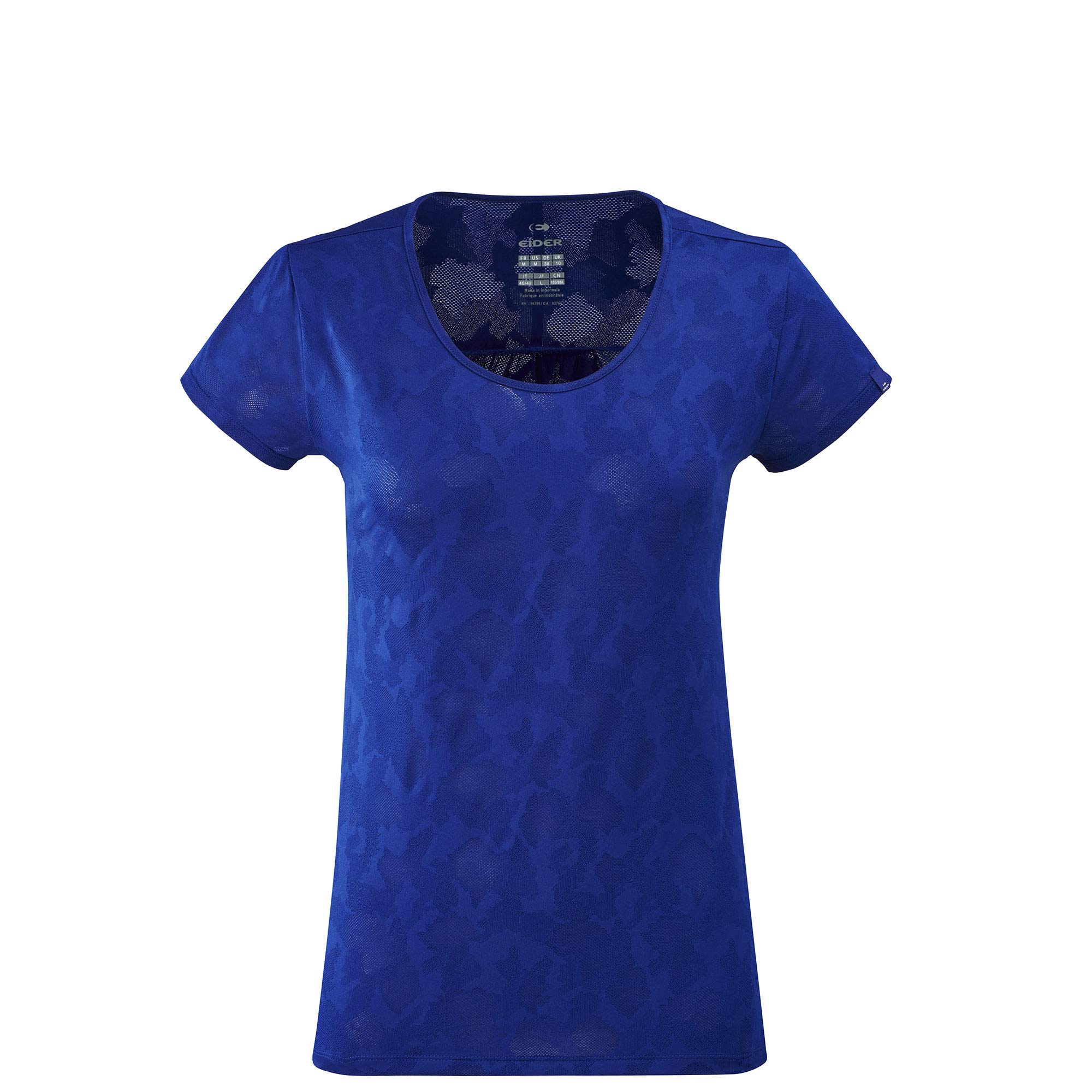 eider-flex-jacquard-tee-t-shirt-femme-blanc-stretch image 1