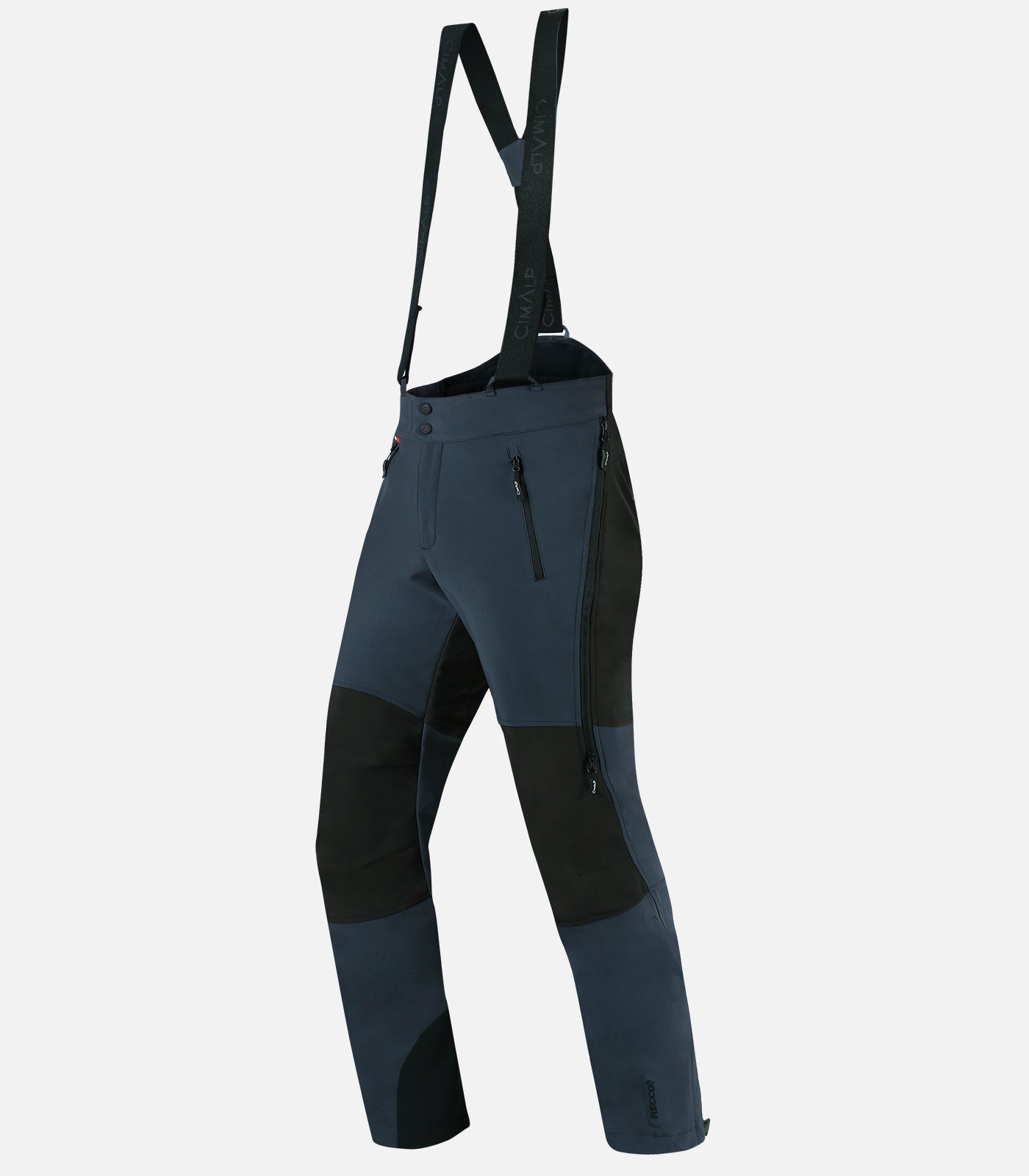 cimalp-piton-3-h-pantalon-ski-softshell-noir-bretelles image 2