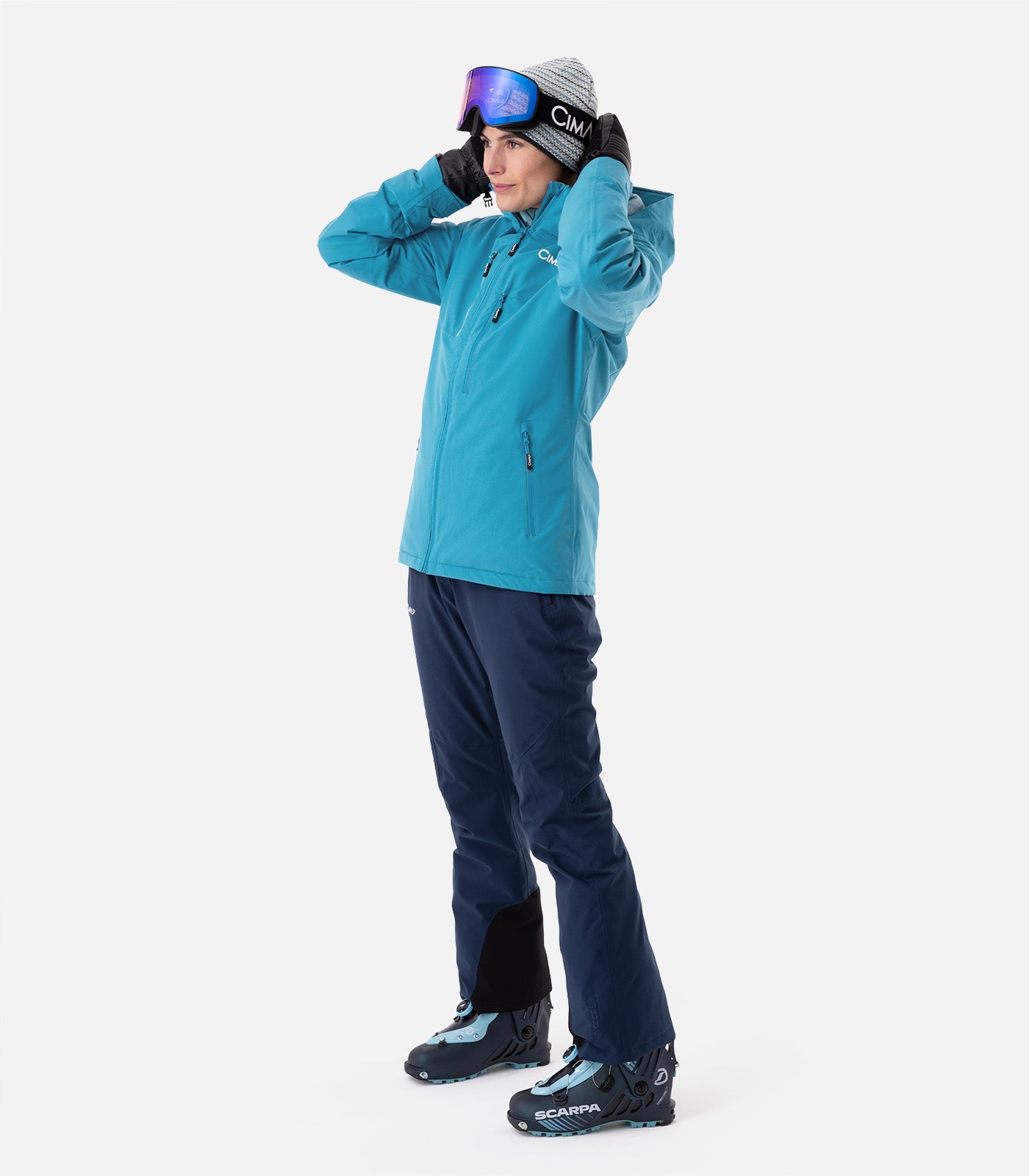cimalp-carroz-f-pantalon-ski-femme-noir-stretch image 3