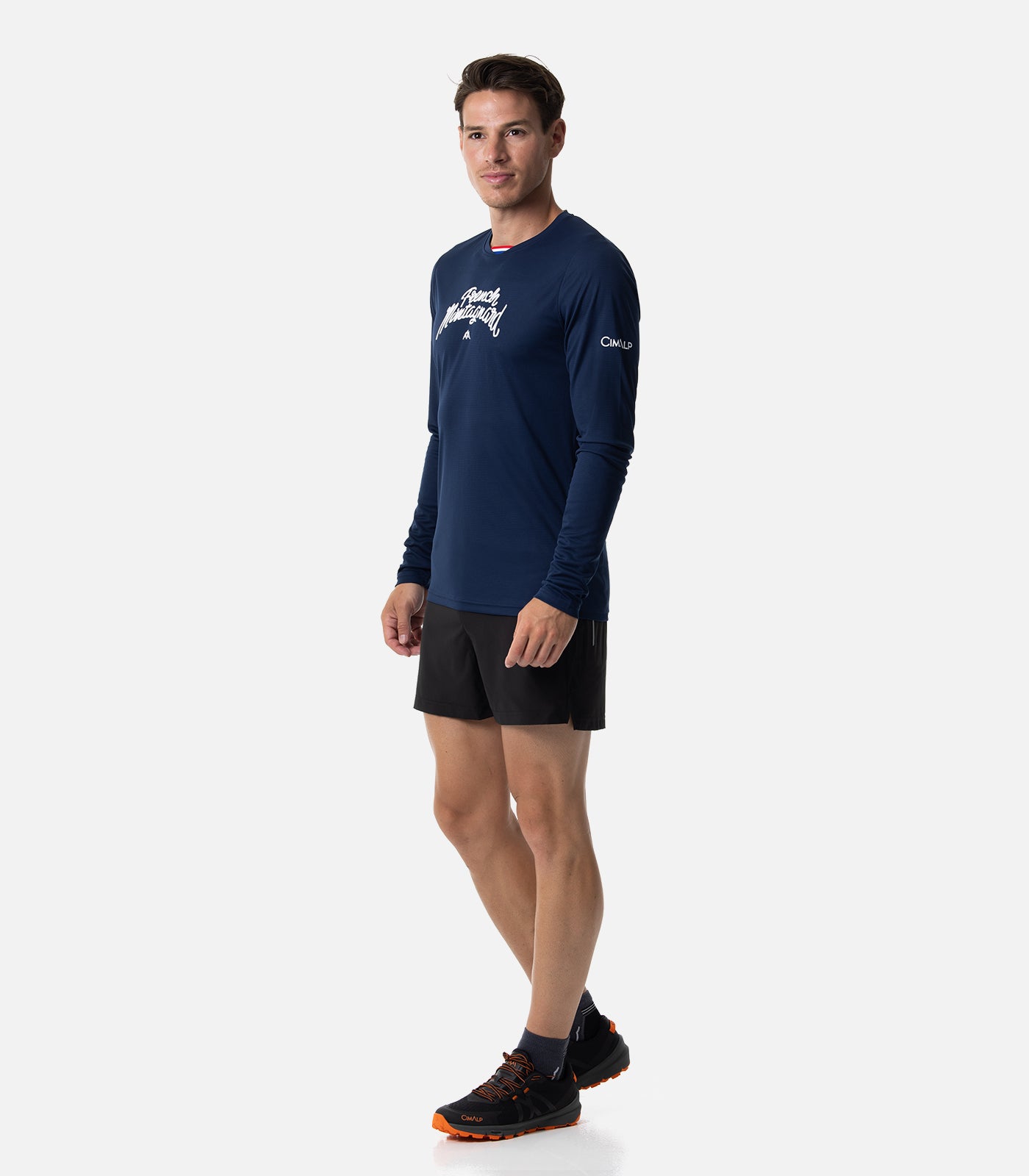 cimalp-french-montagnard-ls-h-t-shirt-trail-marine-manches-longues image 3