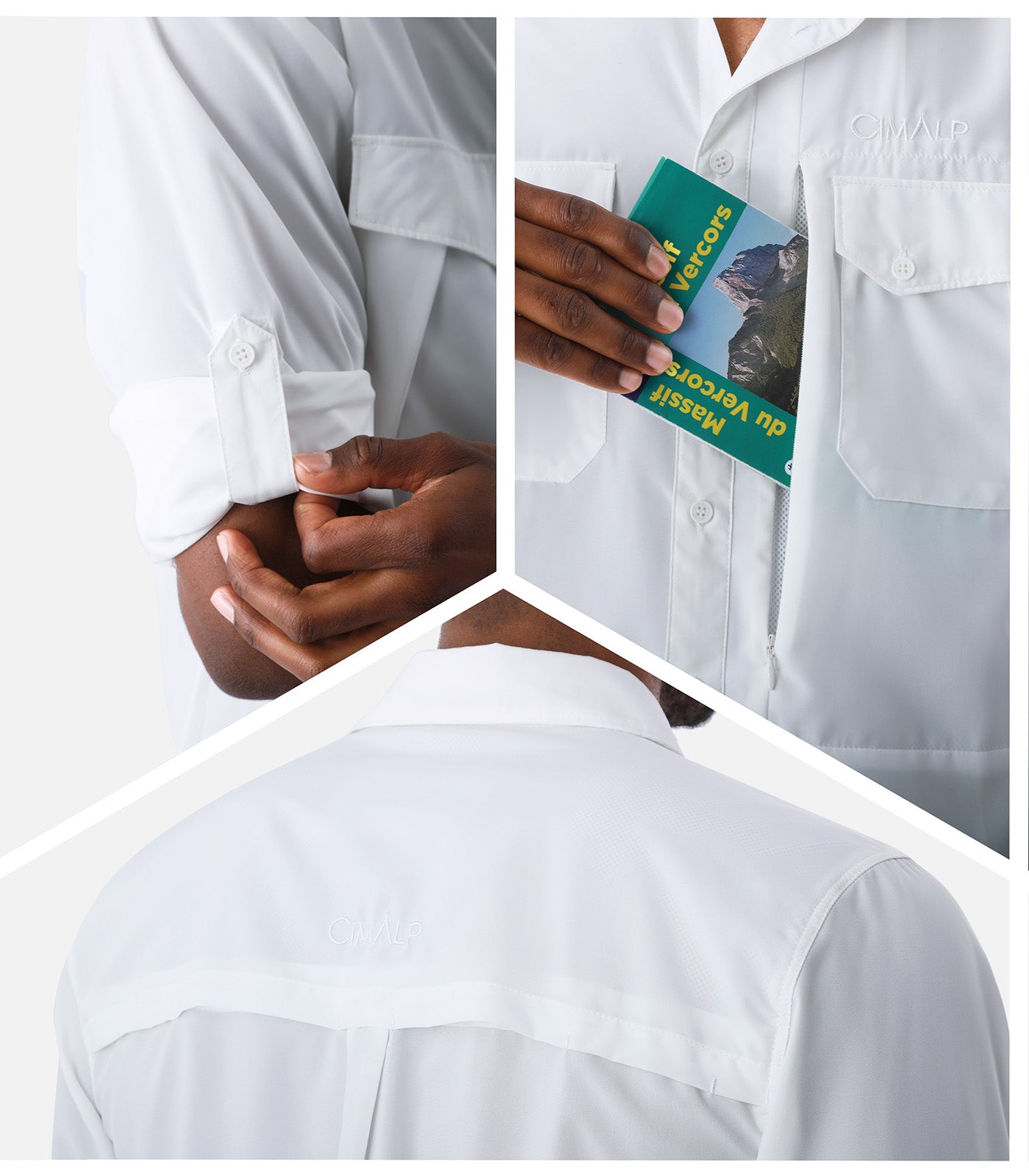 cimalp-acapulco-4-h-chemise-rando-homme-blanc-anti-uv image 6