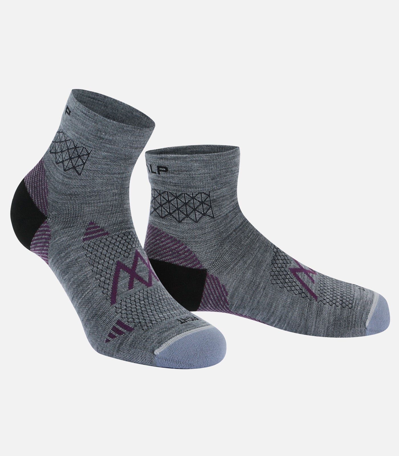 cimalp-run-mid-chaussettes-trail-m-rinos-gris-tige-mid image 6