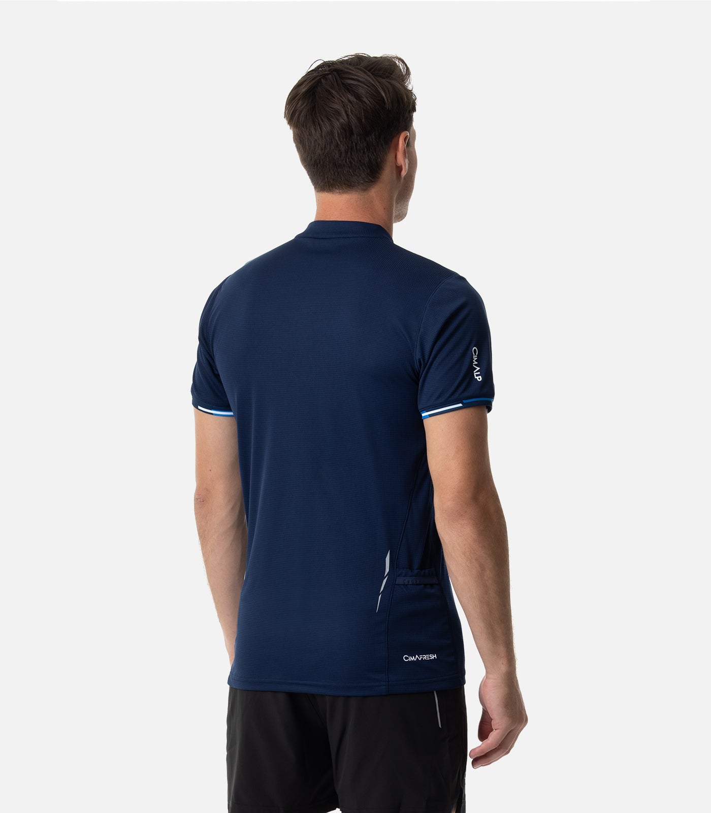 cimalp-faraut-h-t-shirt-trail-homme-marine-demi-zip image 4