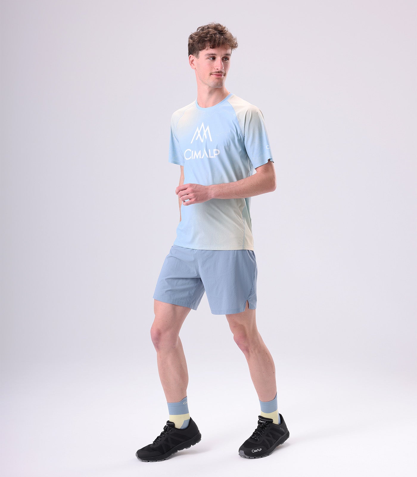 cimalp-team-4-h-t-shirt-trail-homme-bleu-gris-l-ger-105g image 1