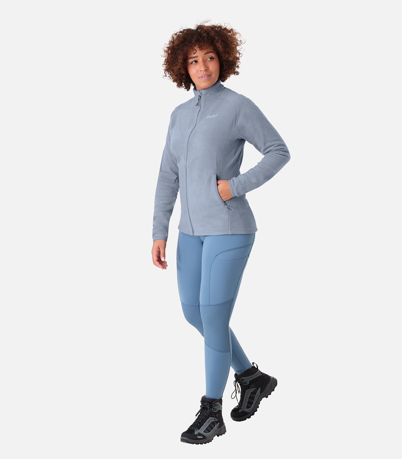 cimalp-freeze-5-polaire-femme-bleu-polyester-recycl image 3