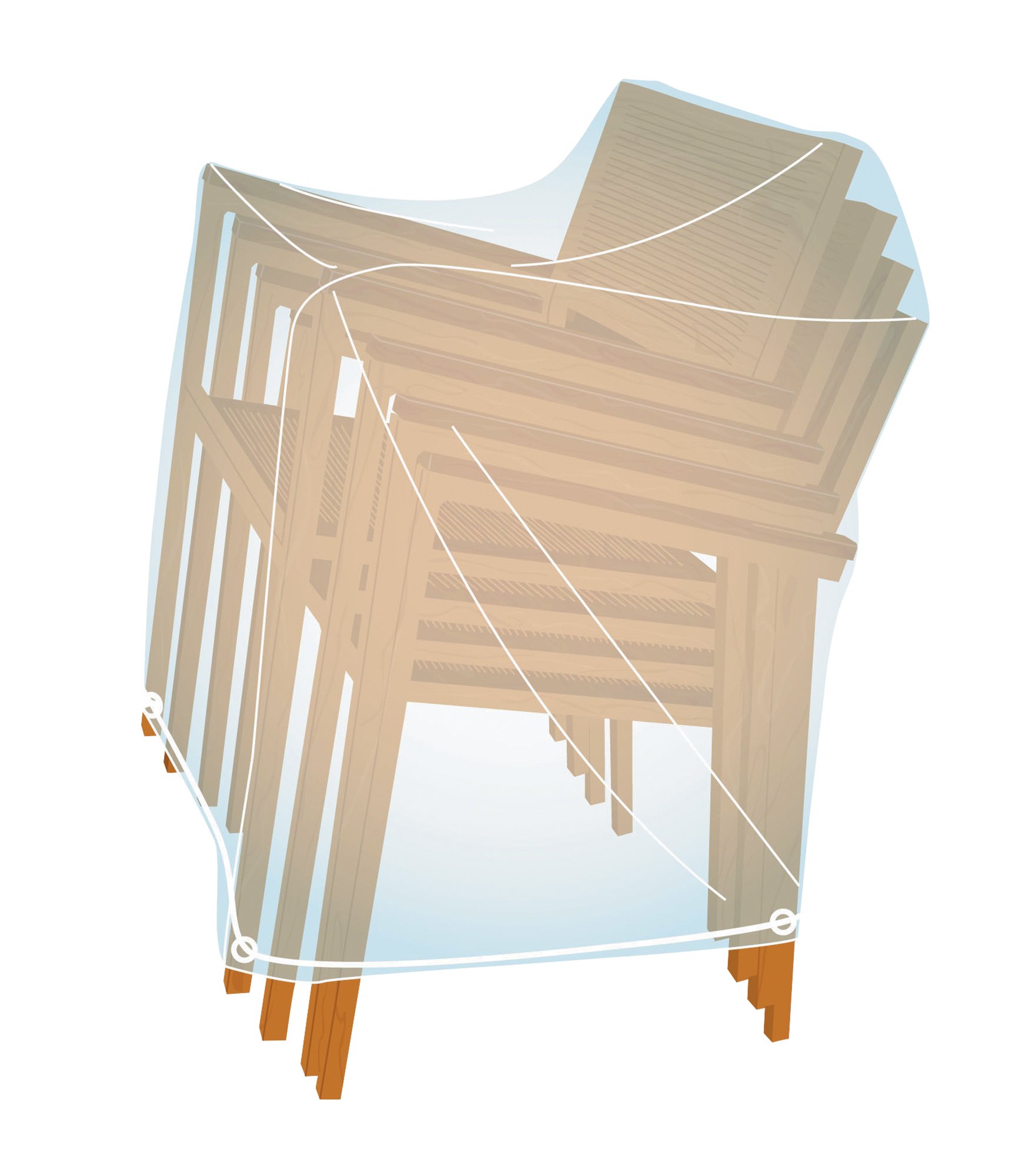 campingaz-housse-4-chaises-semi-transparente-60x60x105-cm-pvc image 2