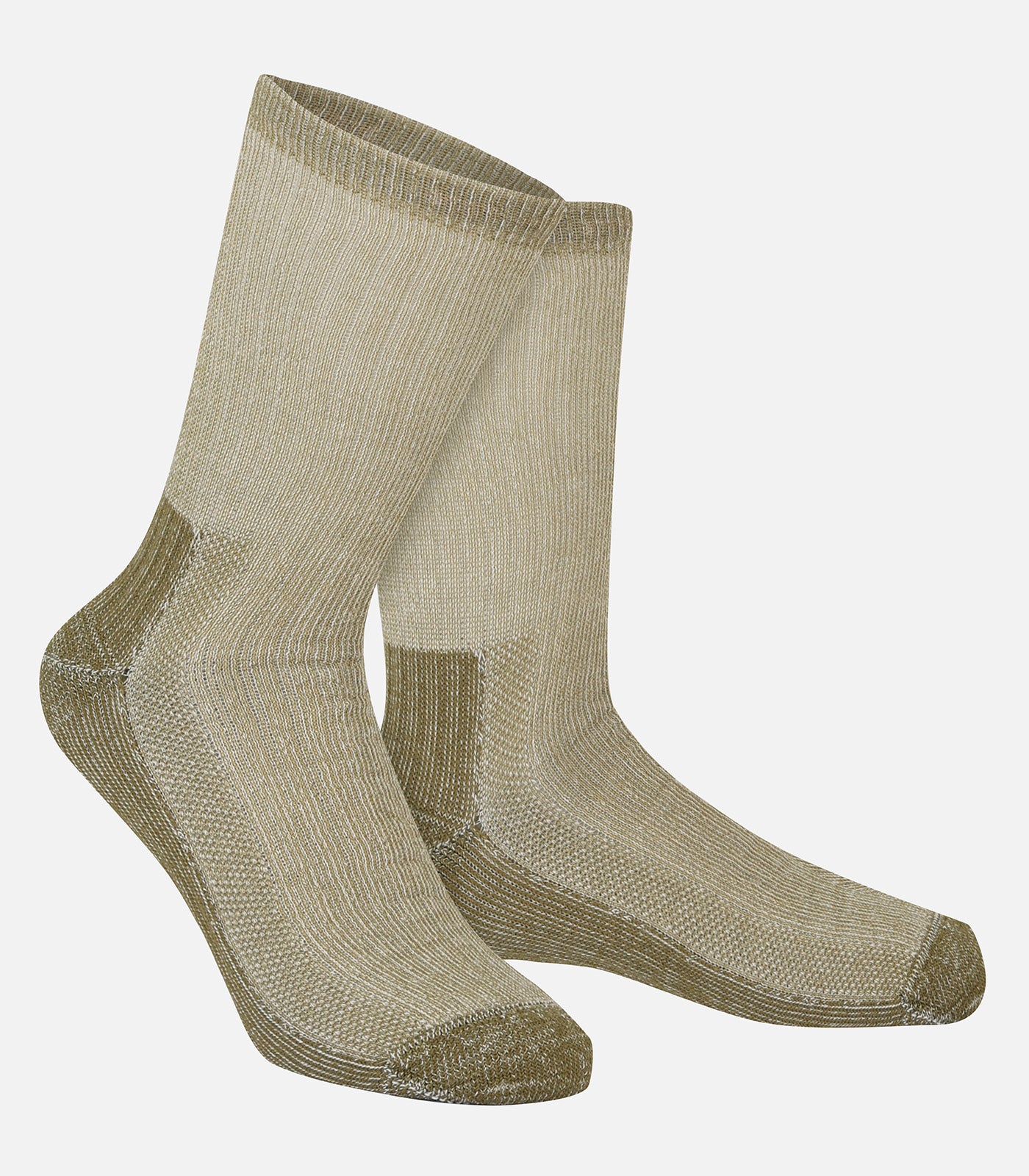 cimalp-merino-socks-2-chaussettes-randonn-e-kaki-lot-2-m-rinos image 7