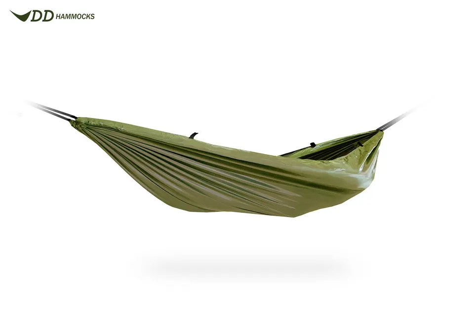 dd-recycled-camping-hamac-olive-double-couche-recycl image 1